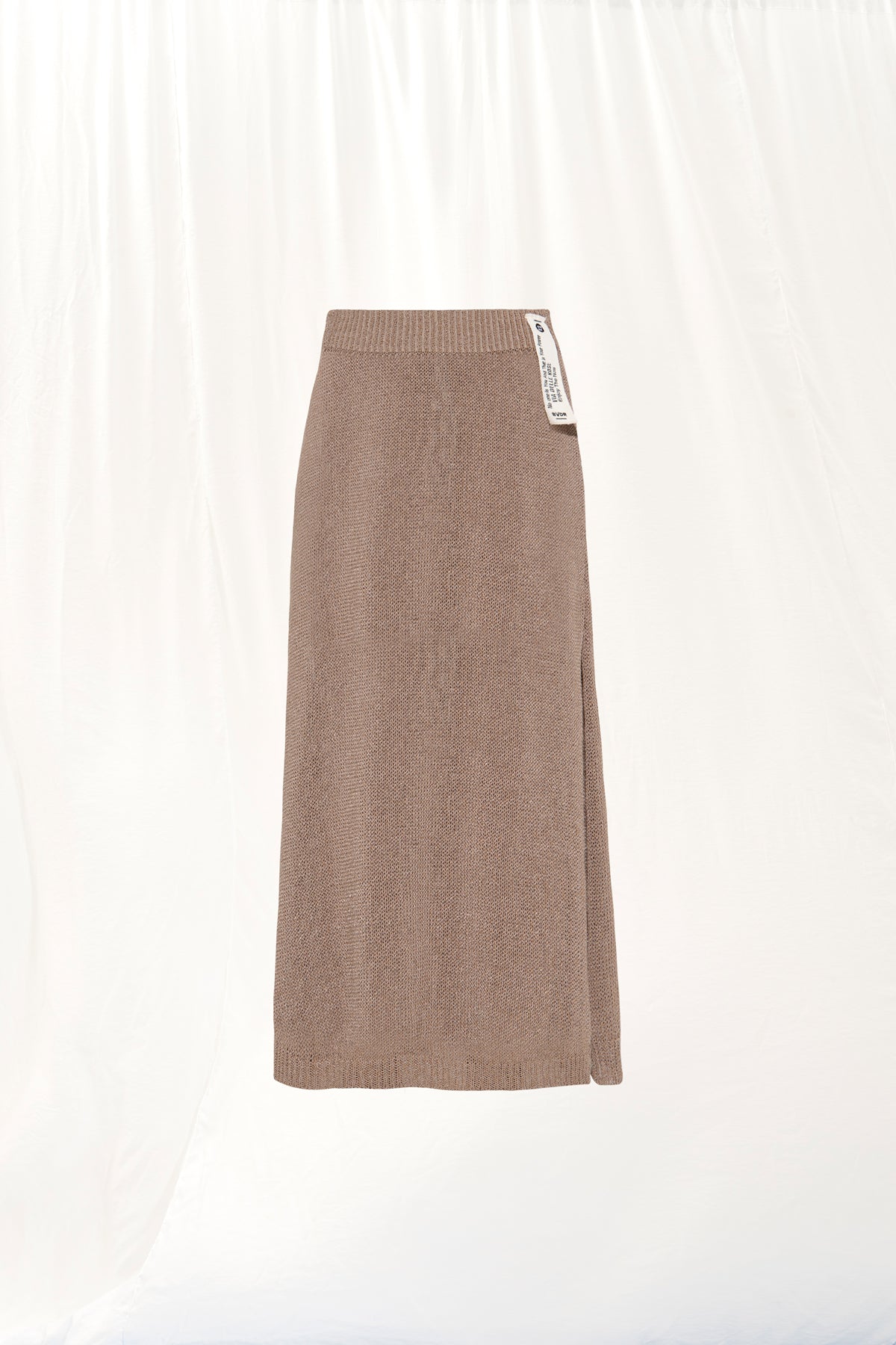 Vizon Triko Midi Etek 17176