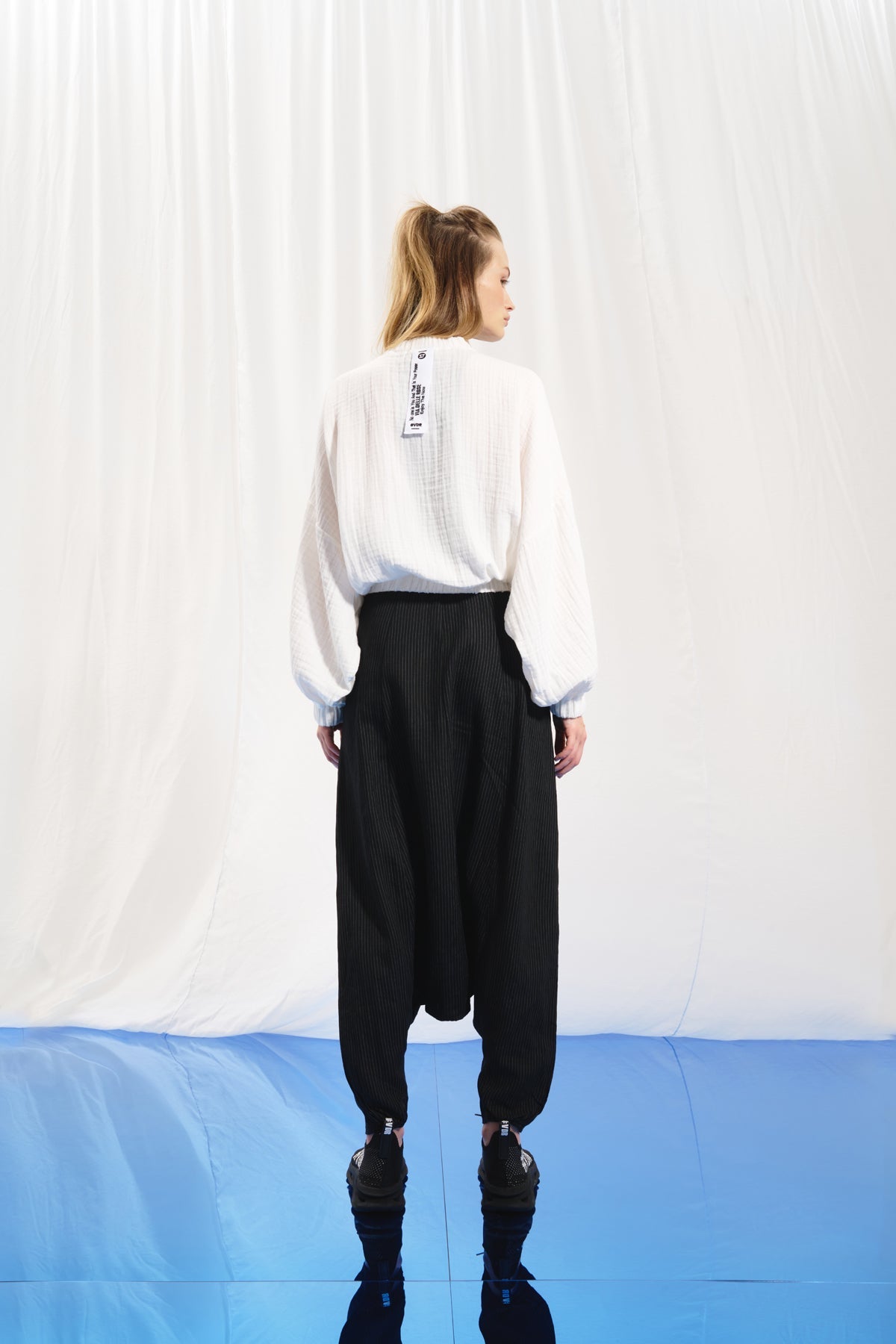 Beyaz Keten Gömlek 17189