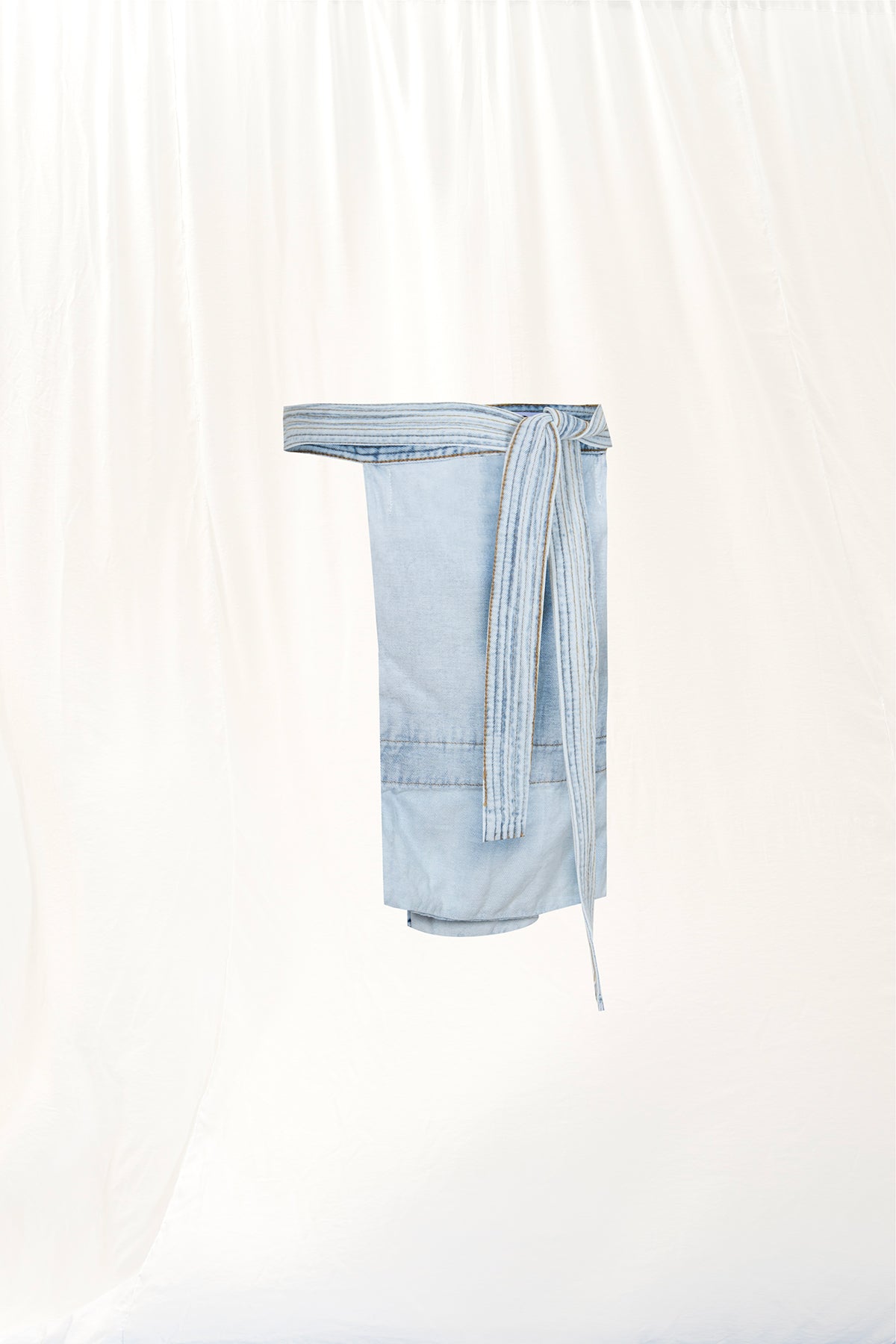 Açik Mavi Denim Kemer Aksesuar 17202
