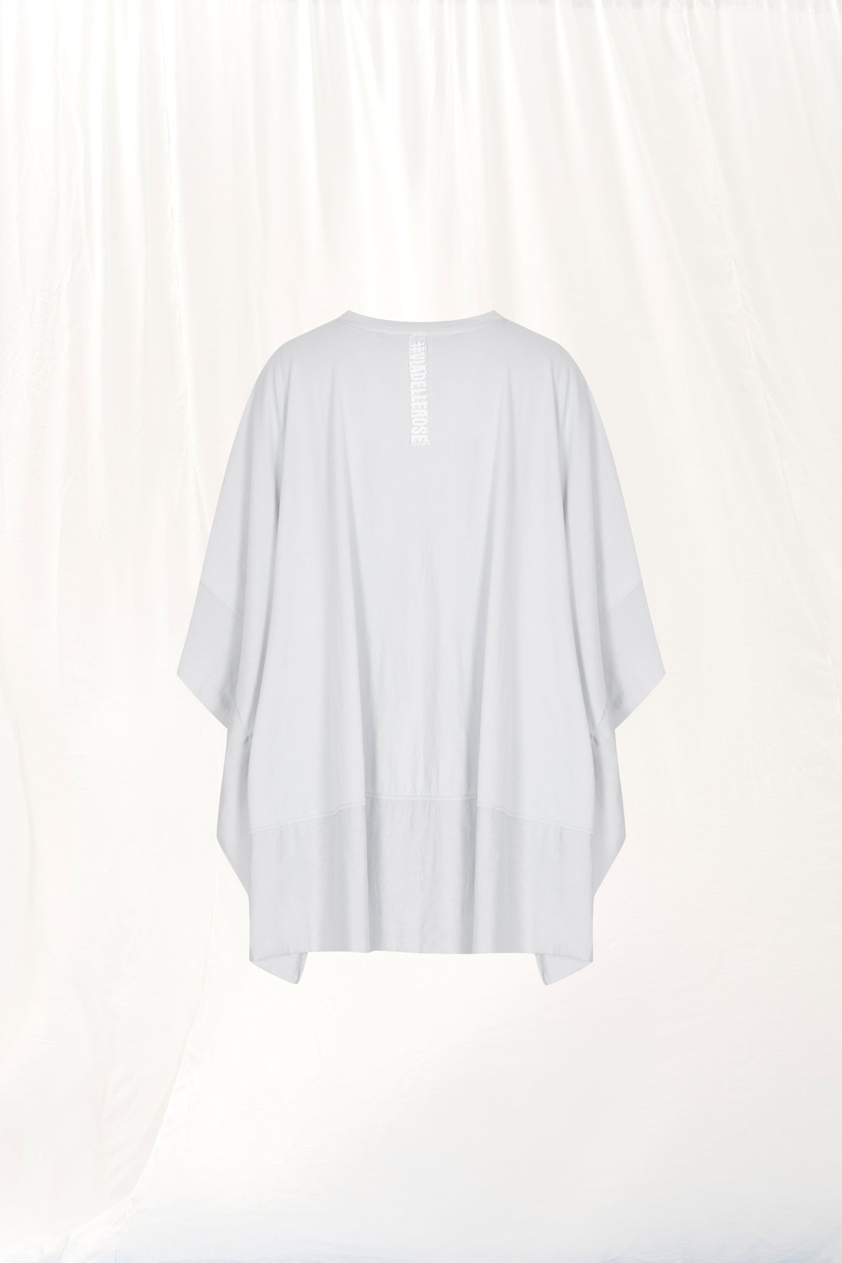Beyaz Oversize Tunik 17237