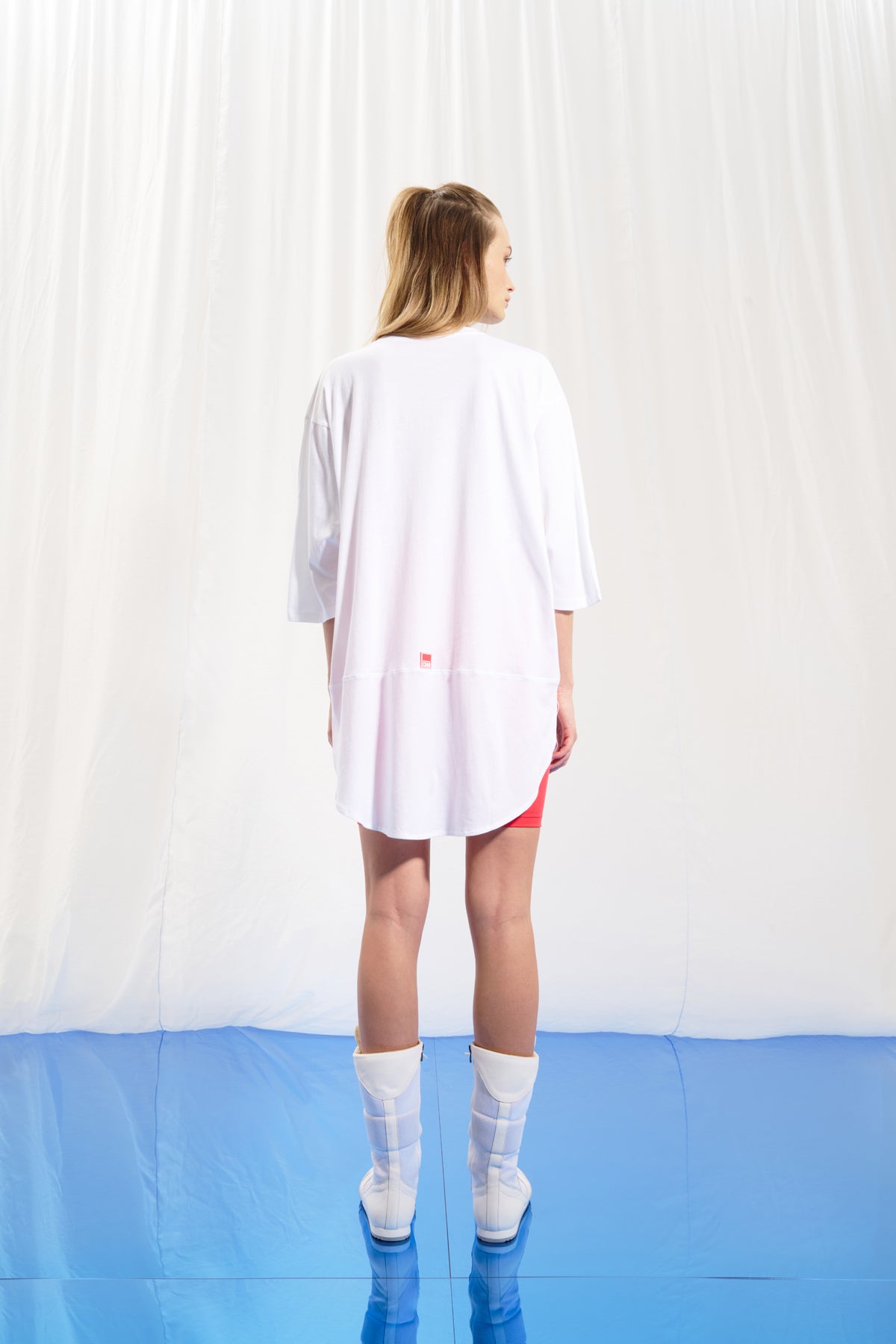 Beyaz Payet Islemeli Tunik 17244