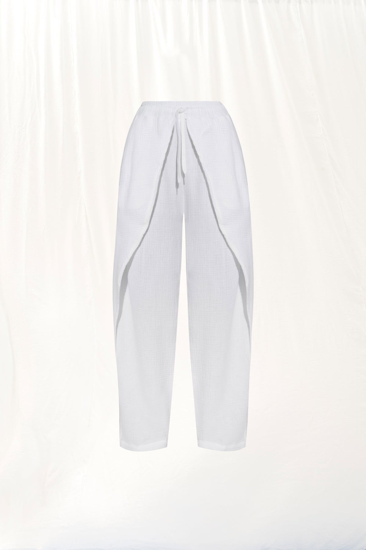 Beyaz Baggy Pantolon 17314