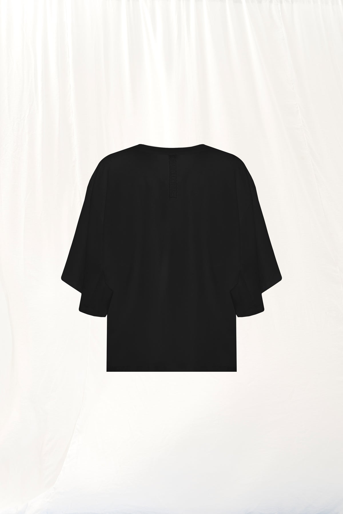 Siyah Baskili T-shirt 17316