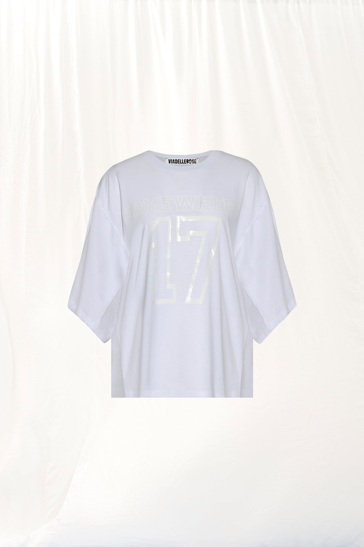 Beyaz Baskılı T-Shirt 17316