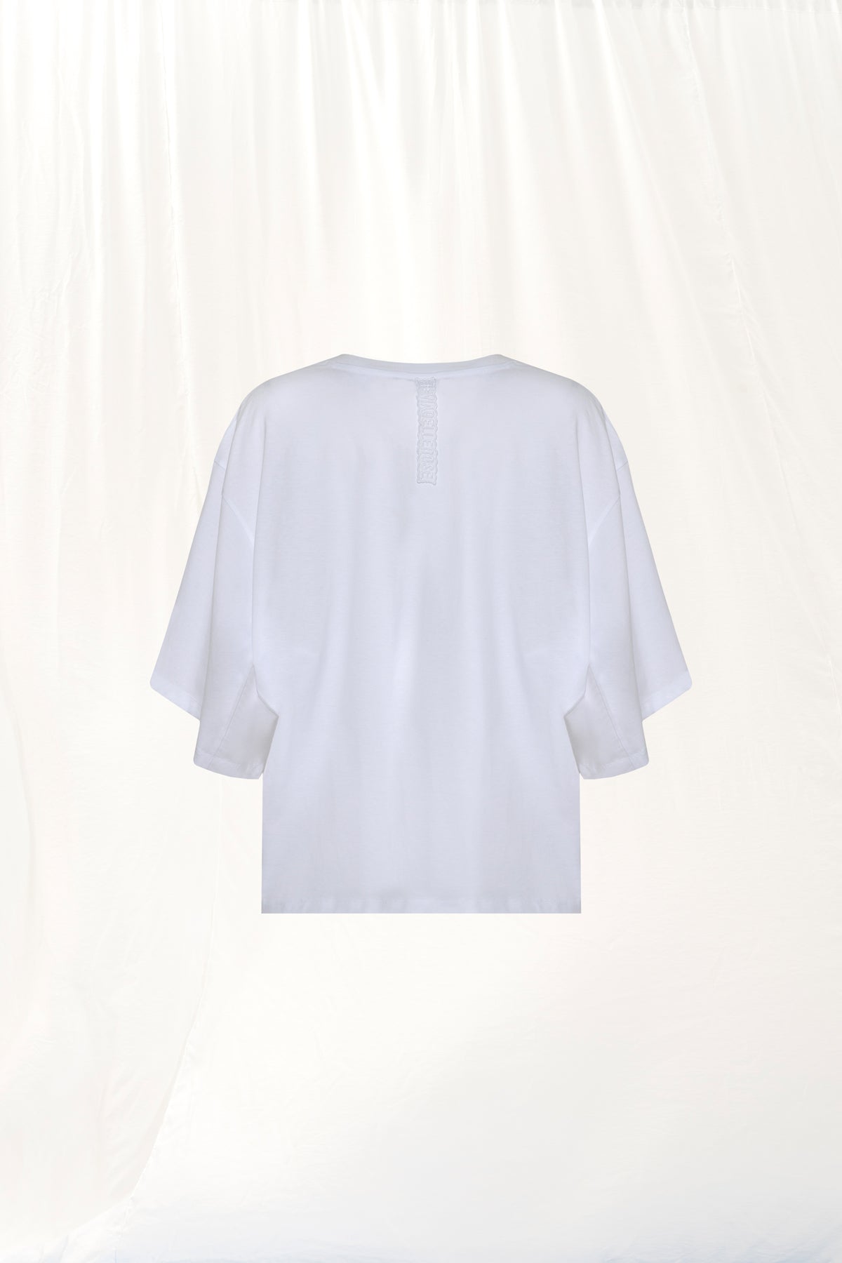 Beyaz Baskılı T-Shirt 17316