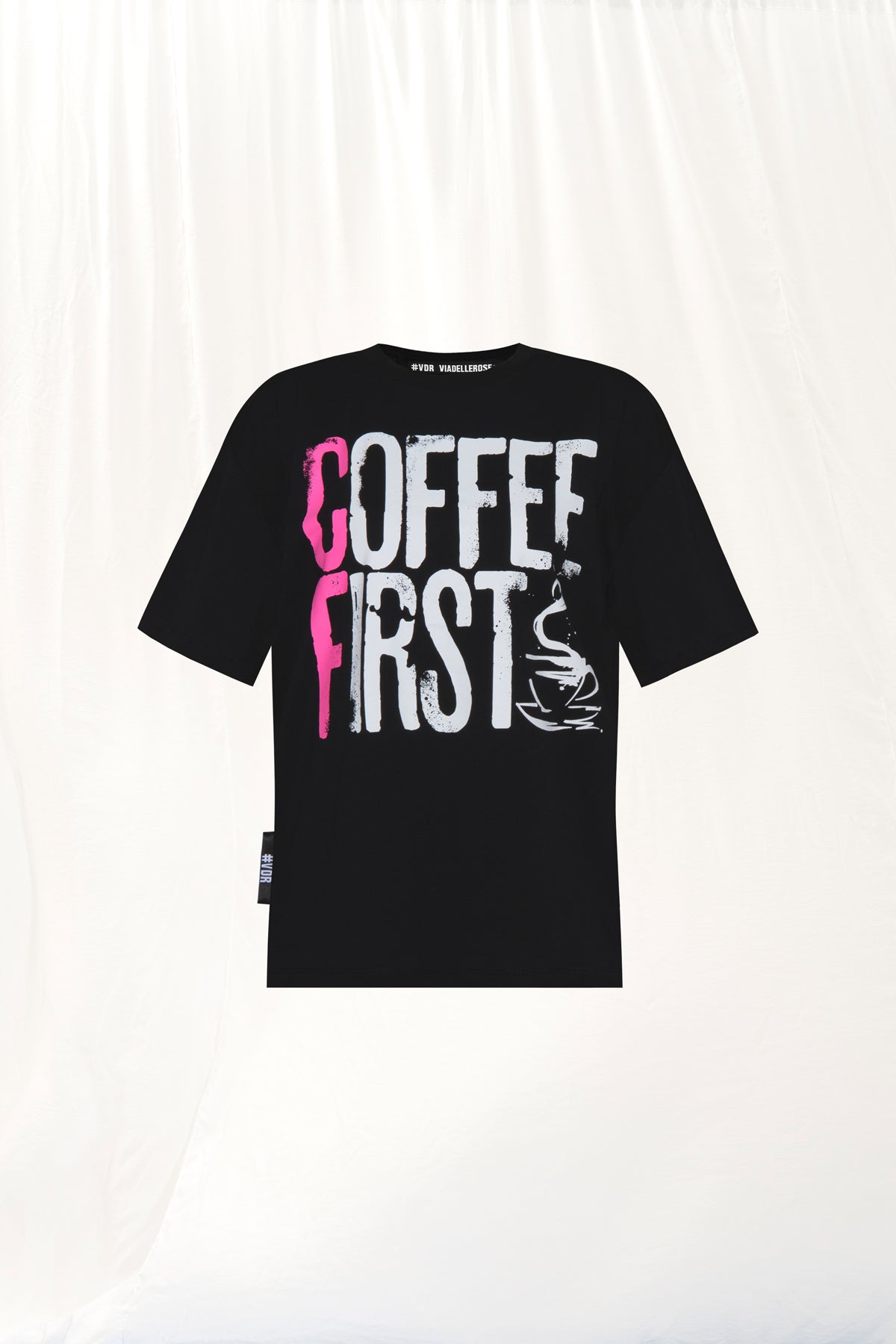 Siyah Baskılı T-Shirt 17319