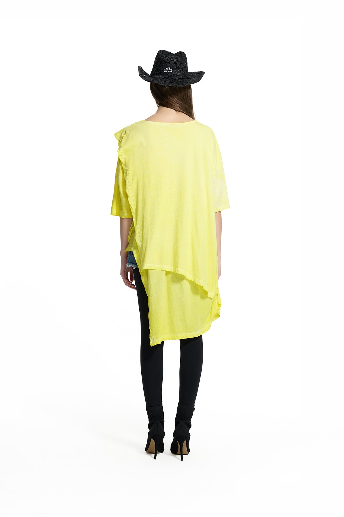 Neon Sarı Tunik 19201