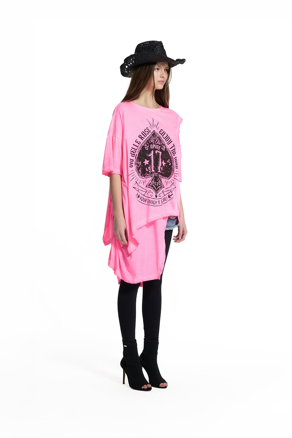 Neon Pembe Tunik 19201