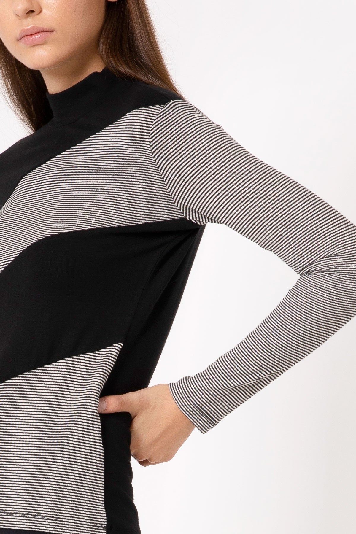 Siyah Uzun T-shirt 4295