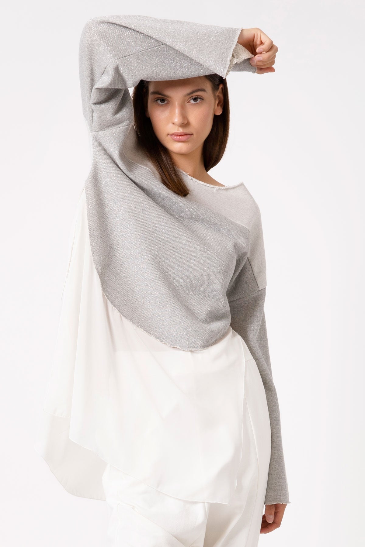 Gri Melanj Tunik 4301