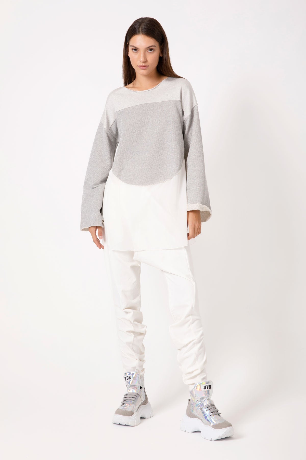 Gri Melanj Tunik 4301