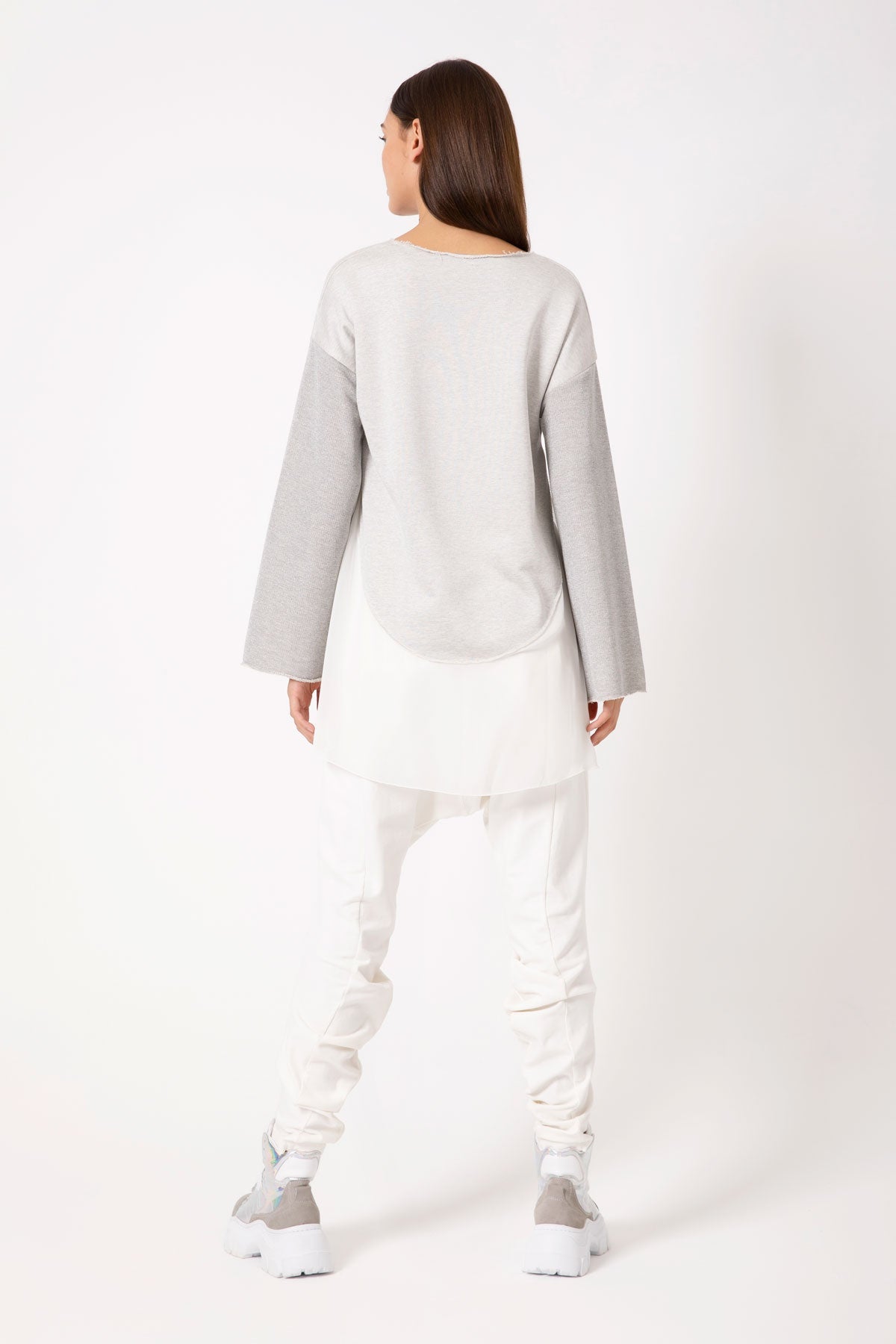 Gri Melanj Tunik 4301