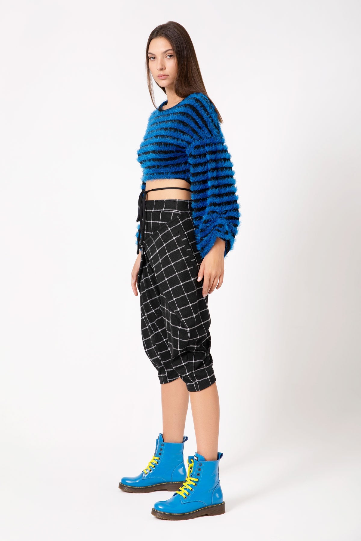 Siyah Saks Mavisi Sweatshirt 4306