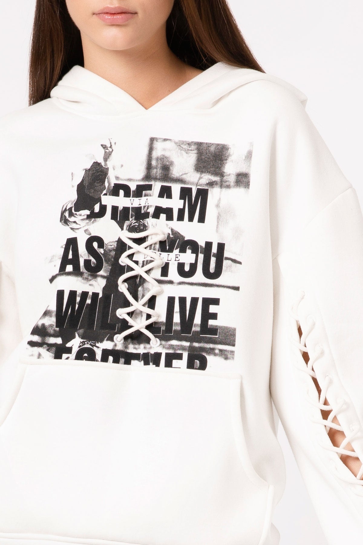 Krem Sweatshirt 4322