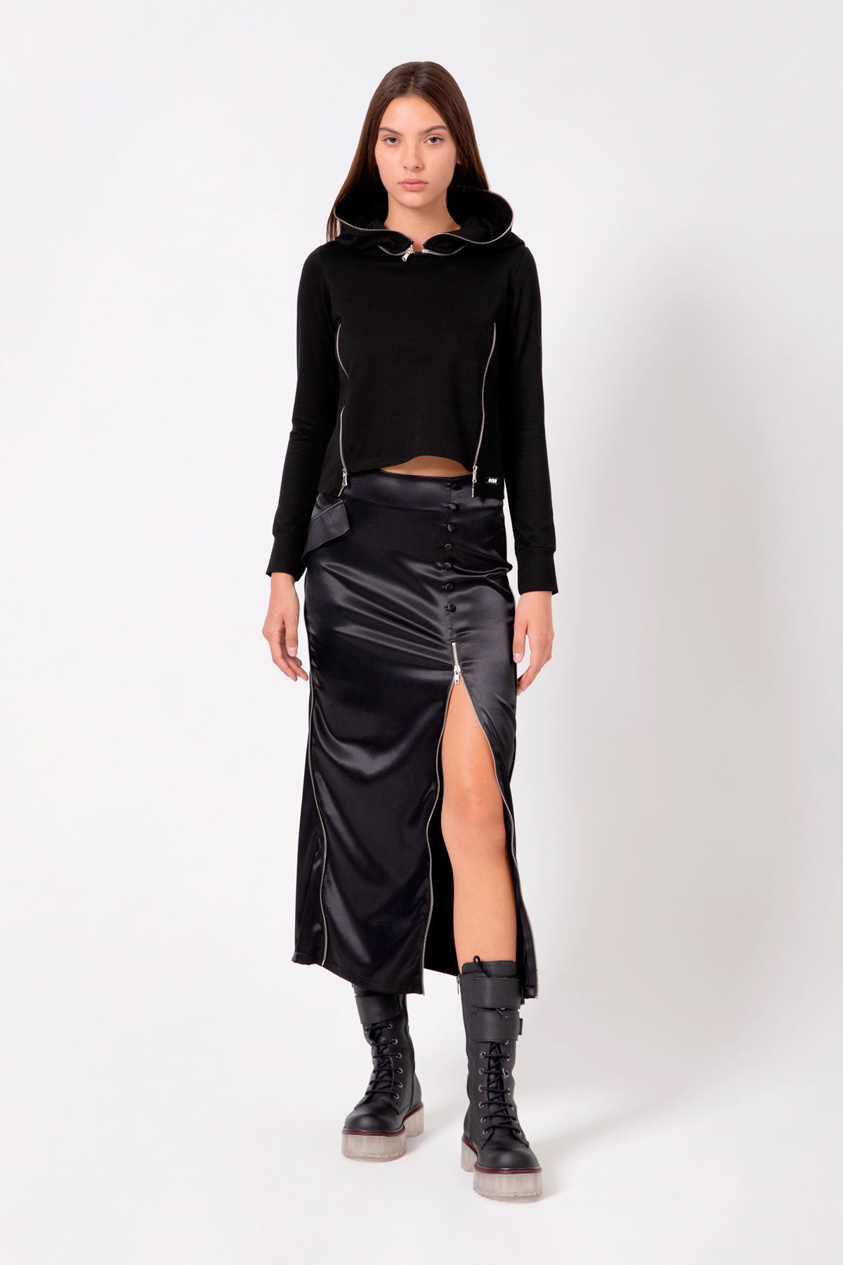 Siyah Sweatshirt 4467