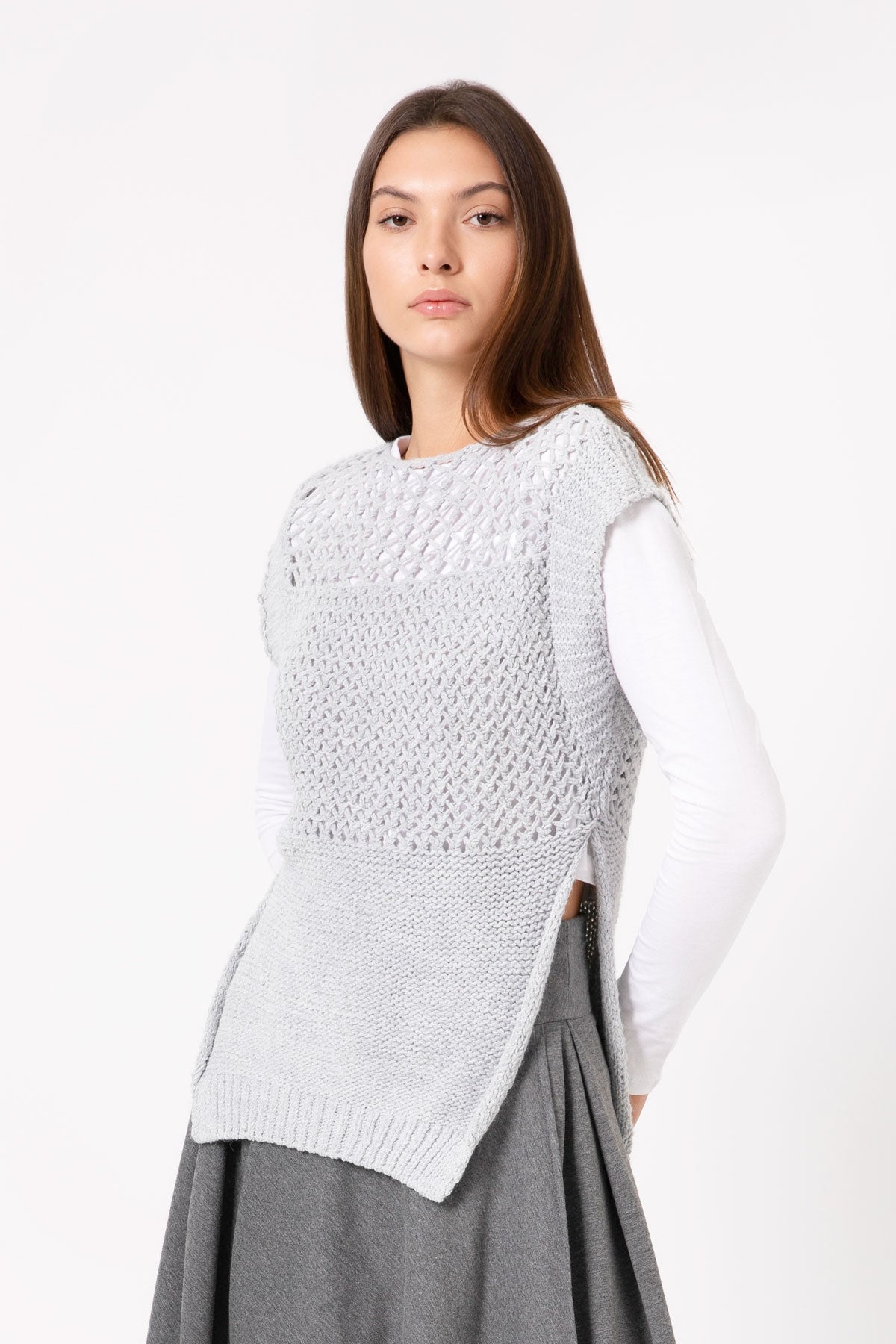 Gri Melanj Kazak 4498