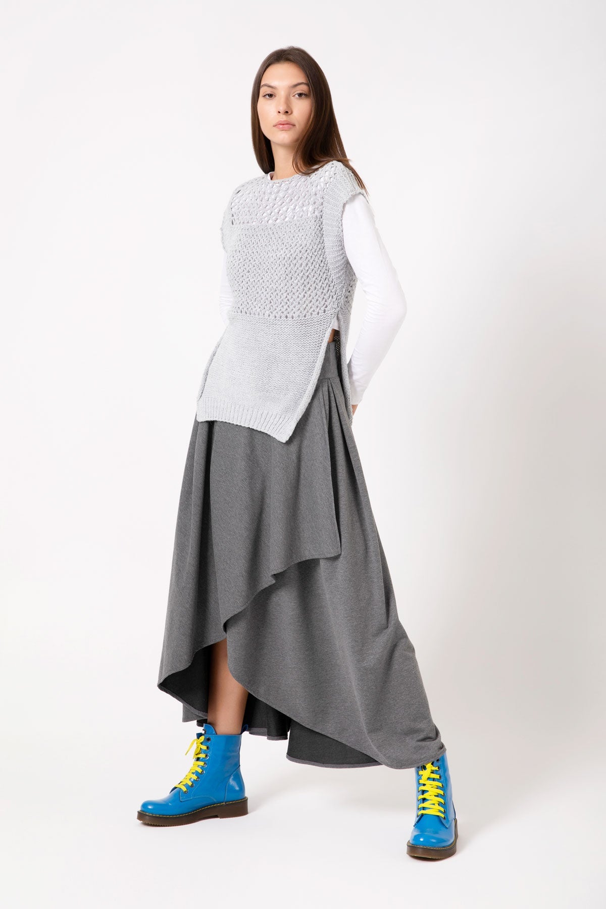 Gri Melanj Kazak 4498