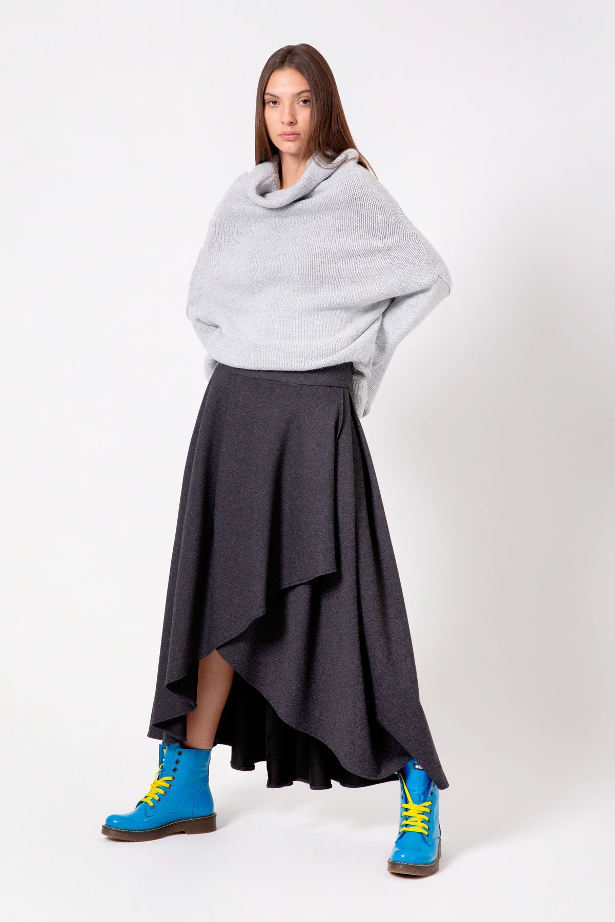 Gri Melanj Kazak 4499