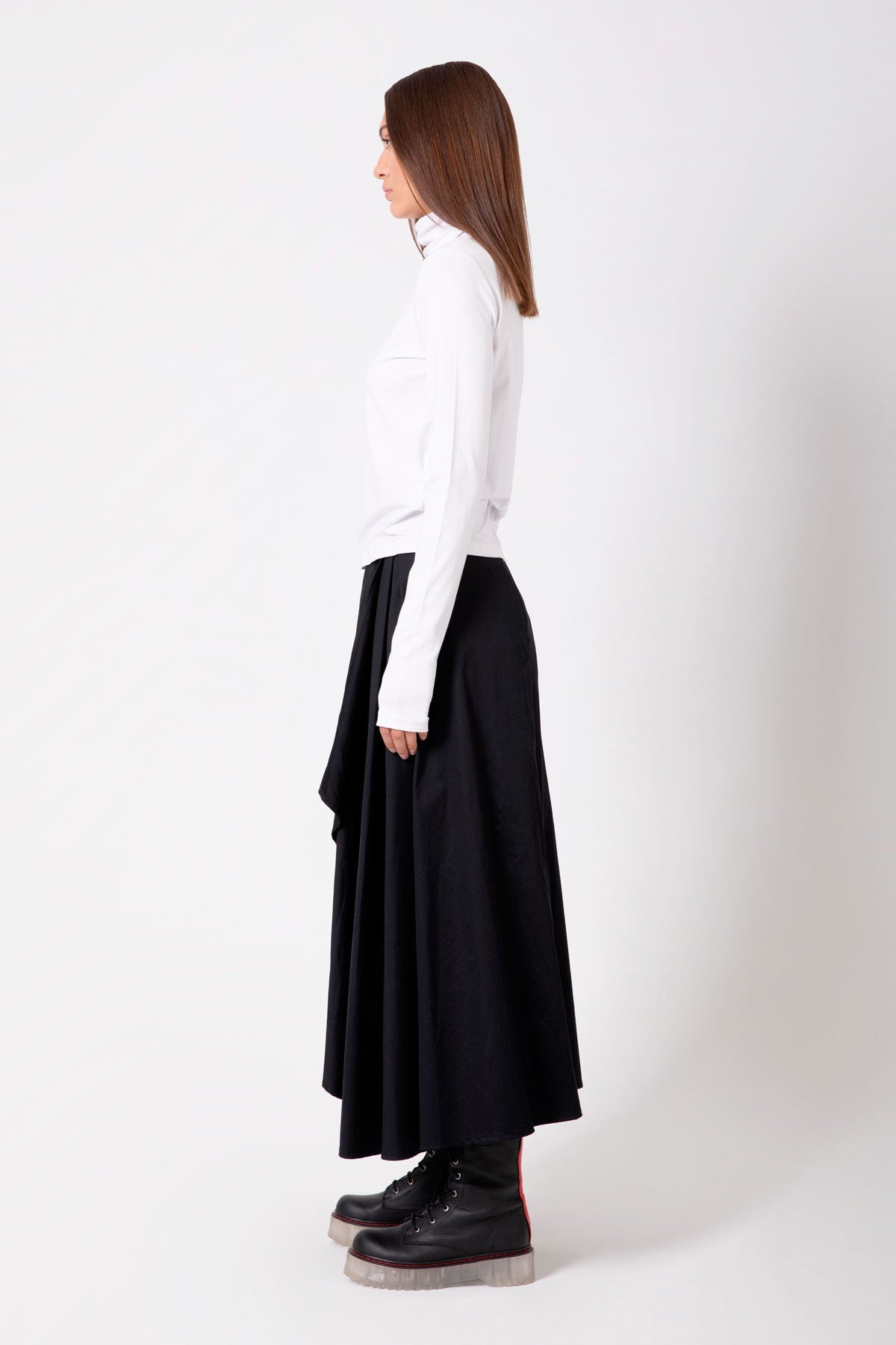 Beyaz Uzun T-shirt 4526