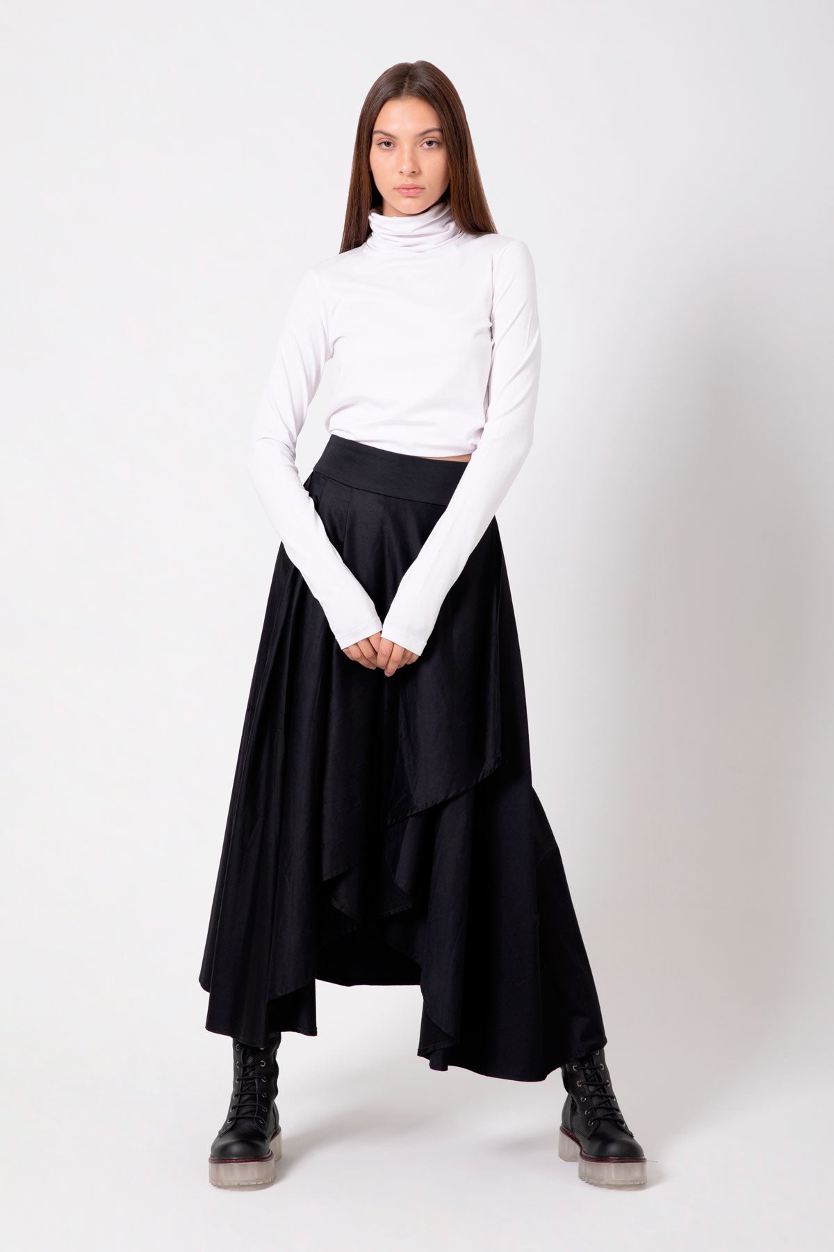 Beyaz Uzun T-shirt 4526