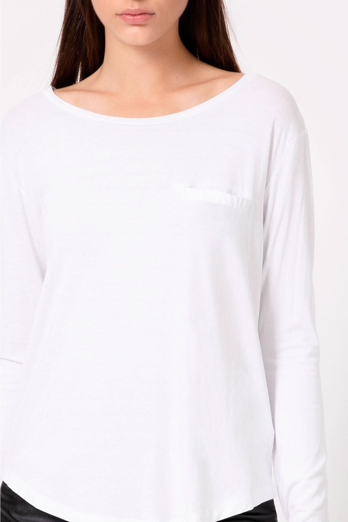 Siyah Uzun T-shirt 4558