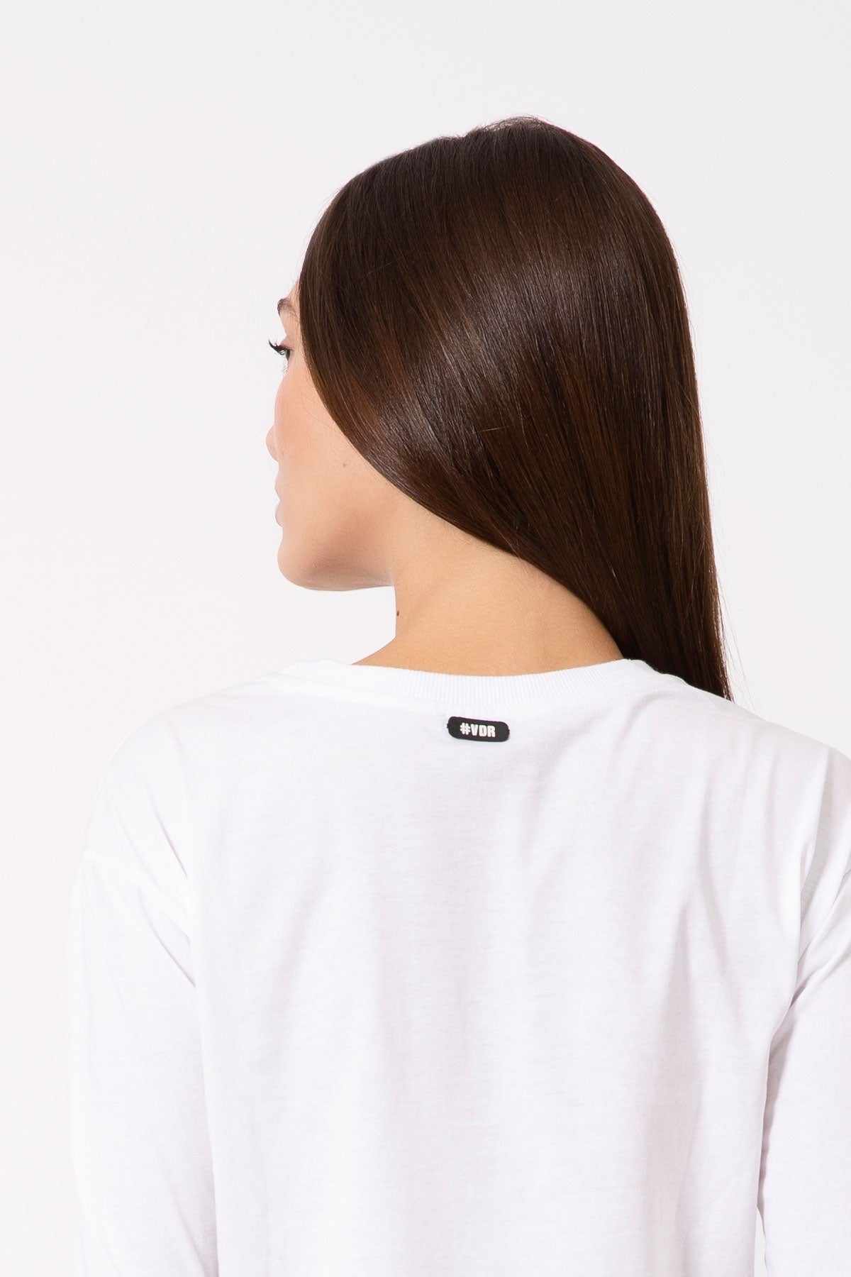 Beyaz Uzun T-shirt 4559