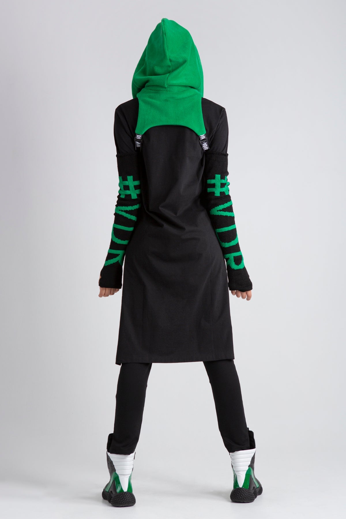 Siyah Yesil Eldiven 6000