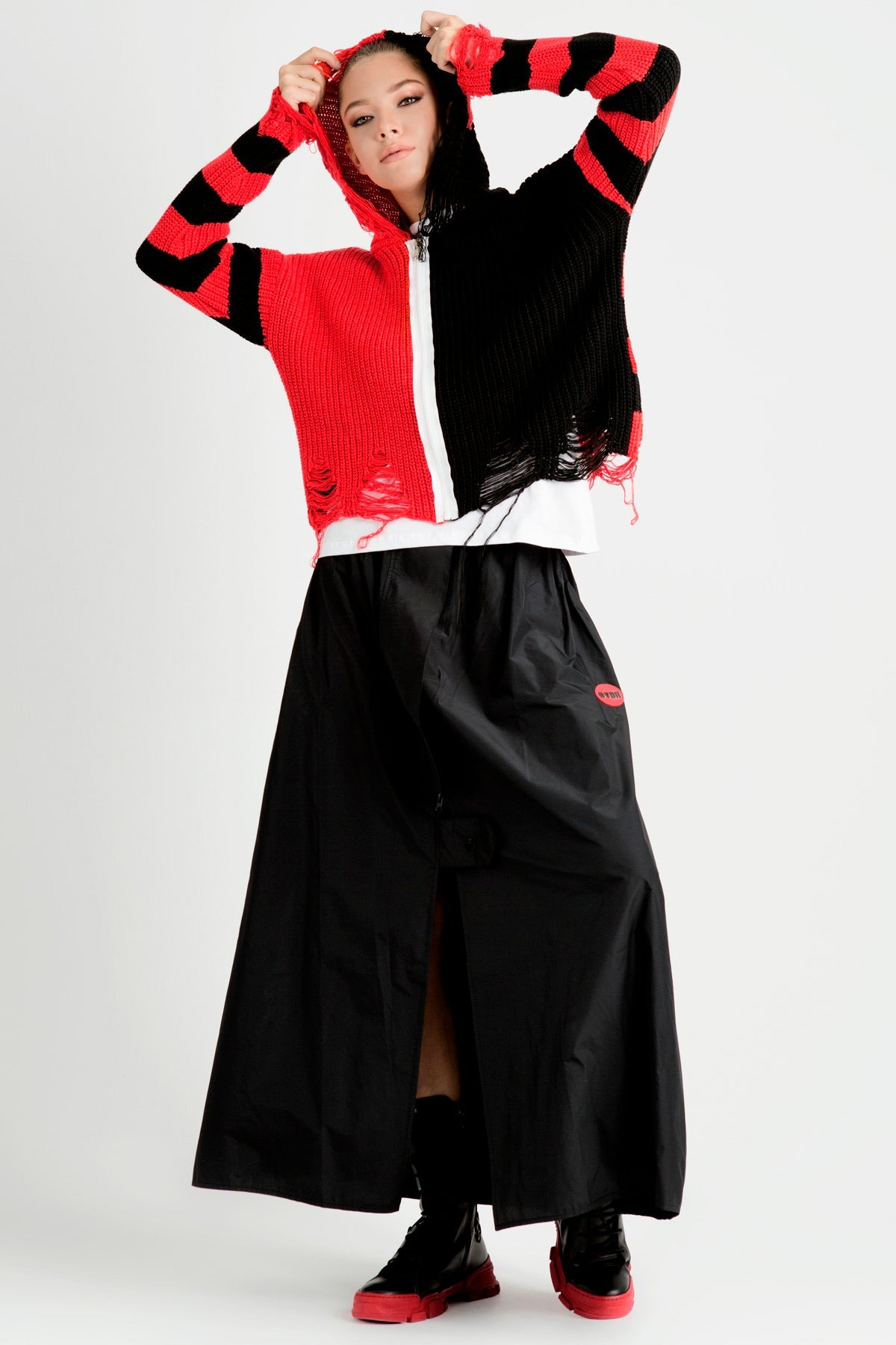 Siyah Turuncu Kazak 6005