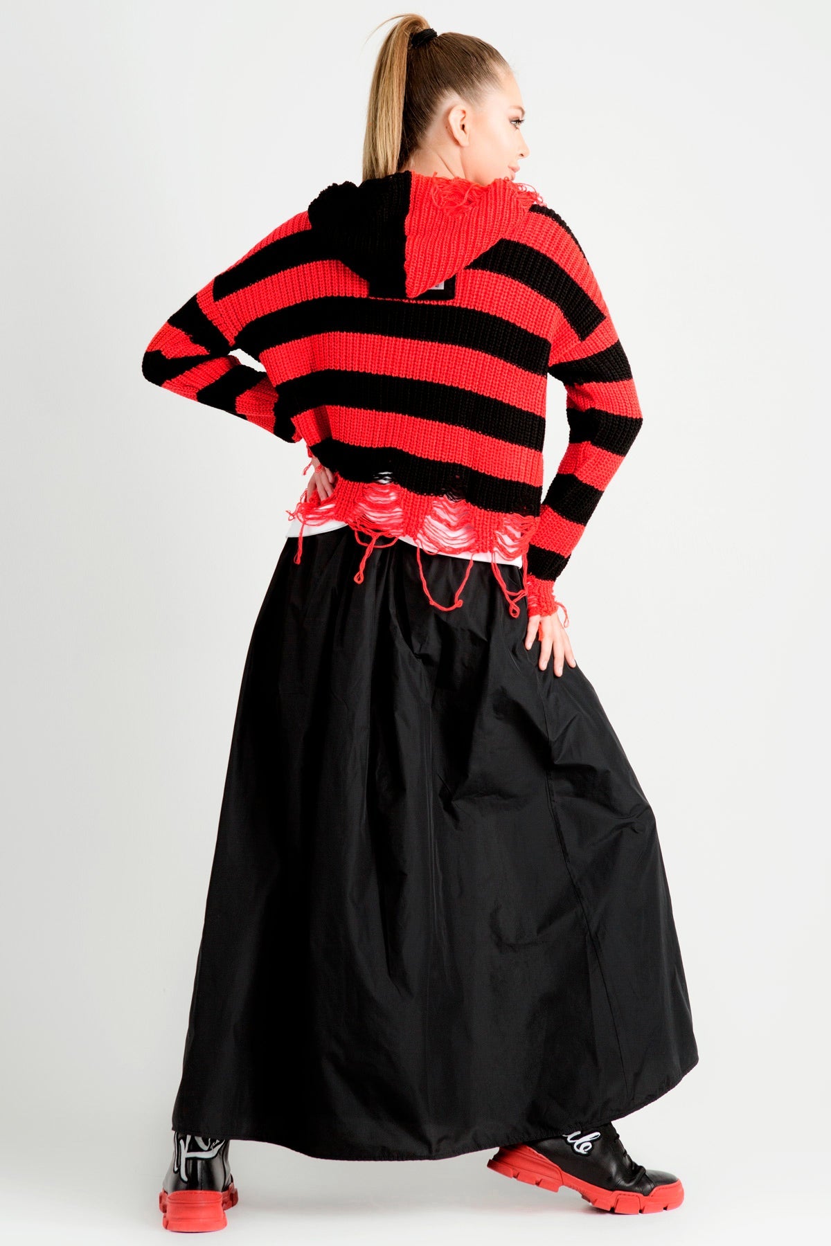 Siyah Turuncu Kazak 6005