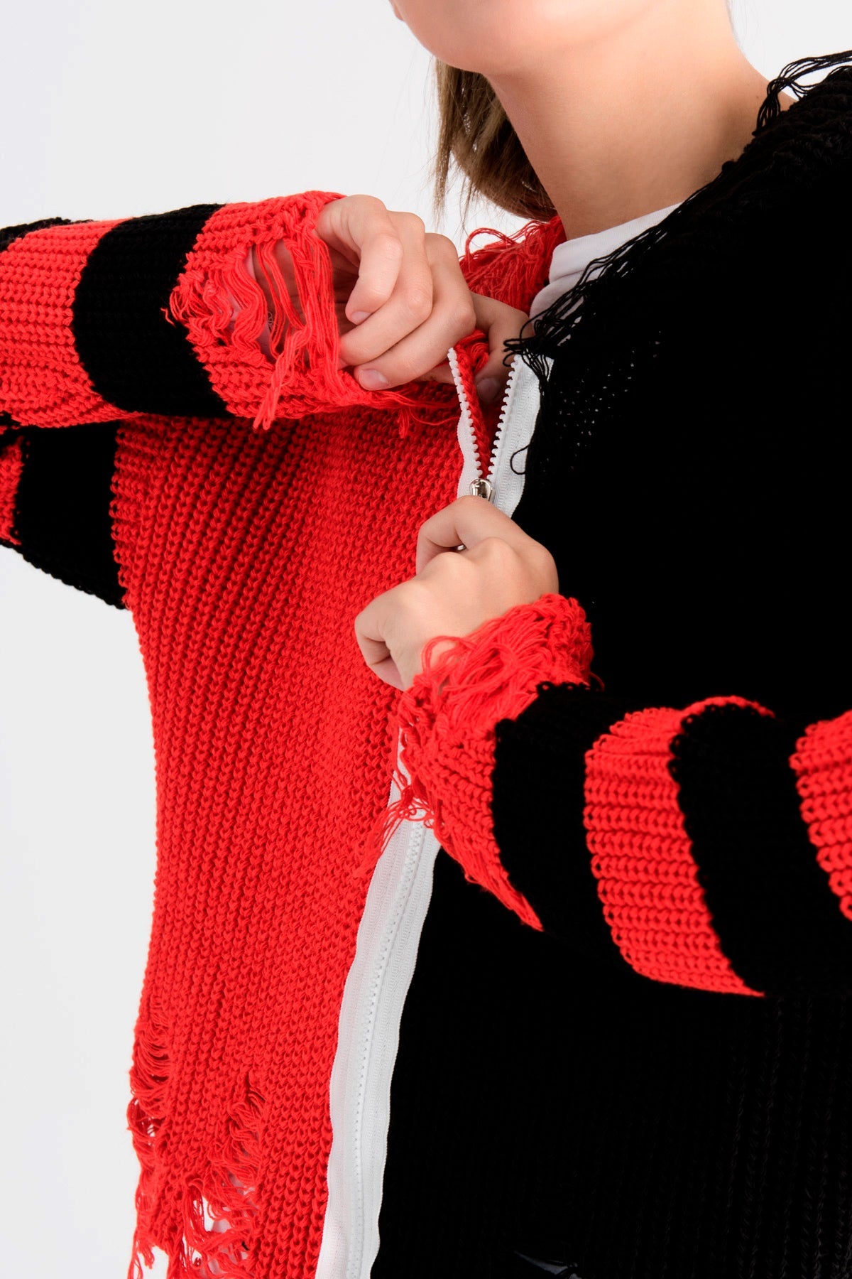 Siyah Turuncu Kazak 6005