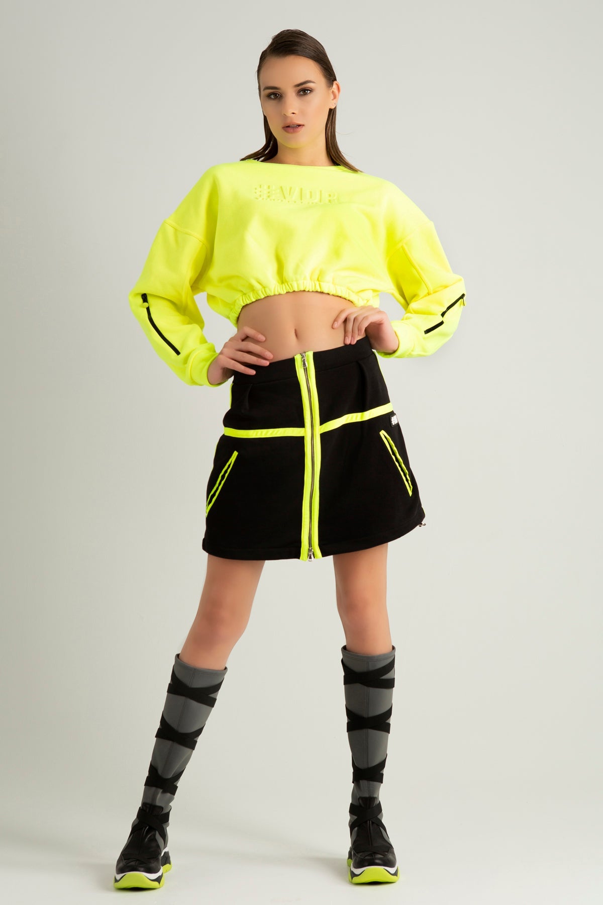 Sari Neon  Sweatshirt 6041