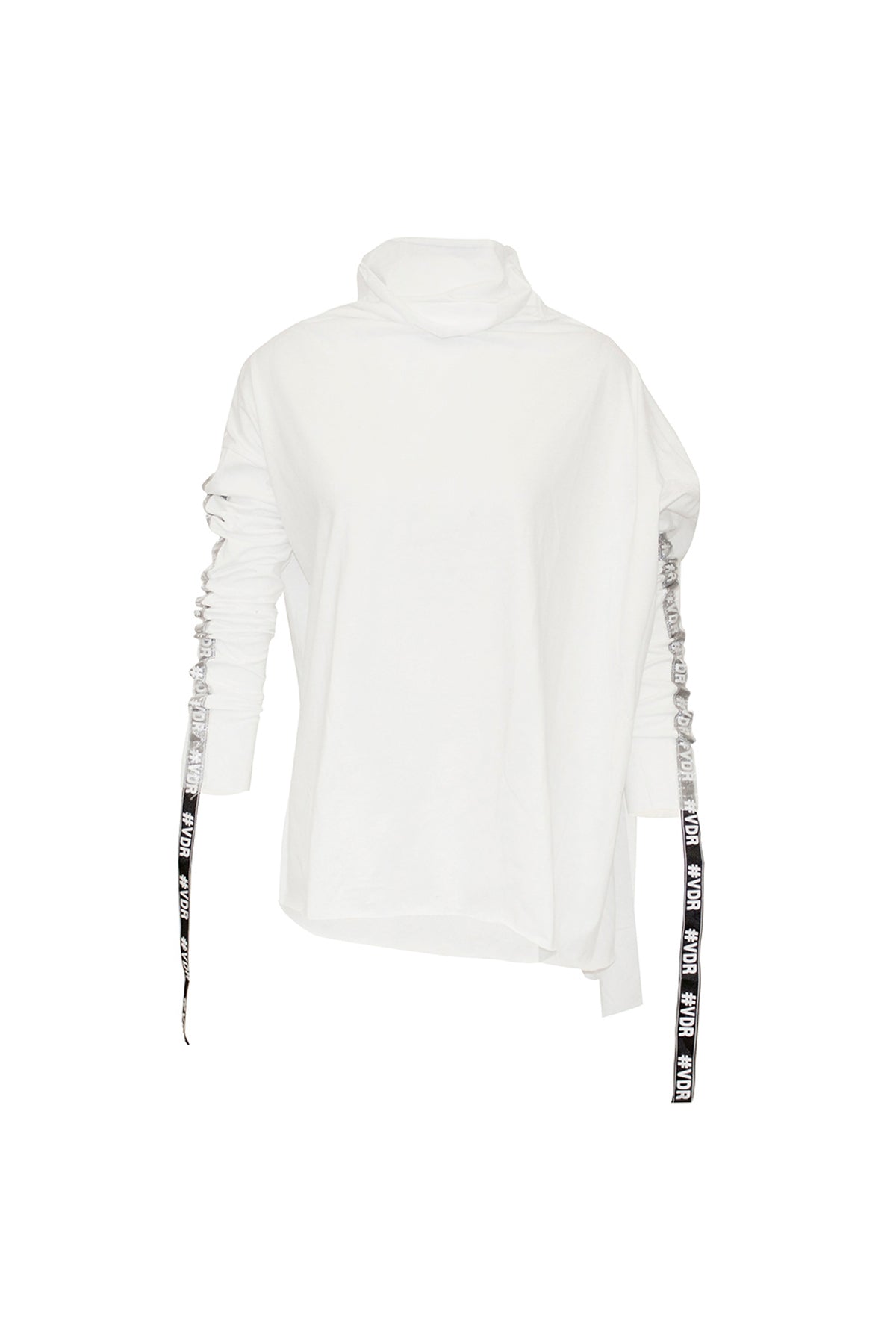 Beyaz  Uzun T-shirt 6071