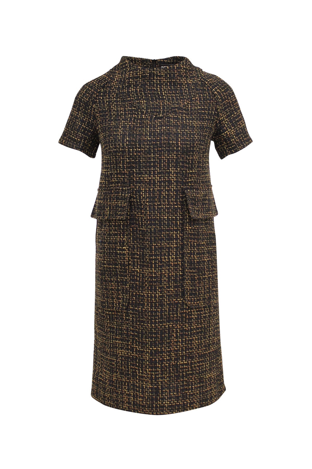 Siyah Vizon Elbise 6092