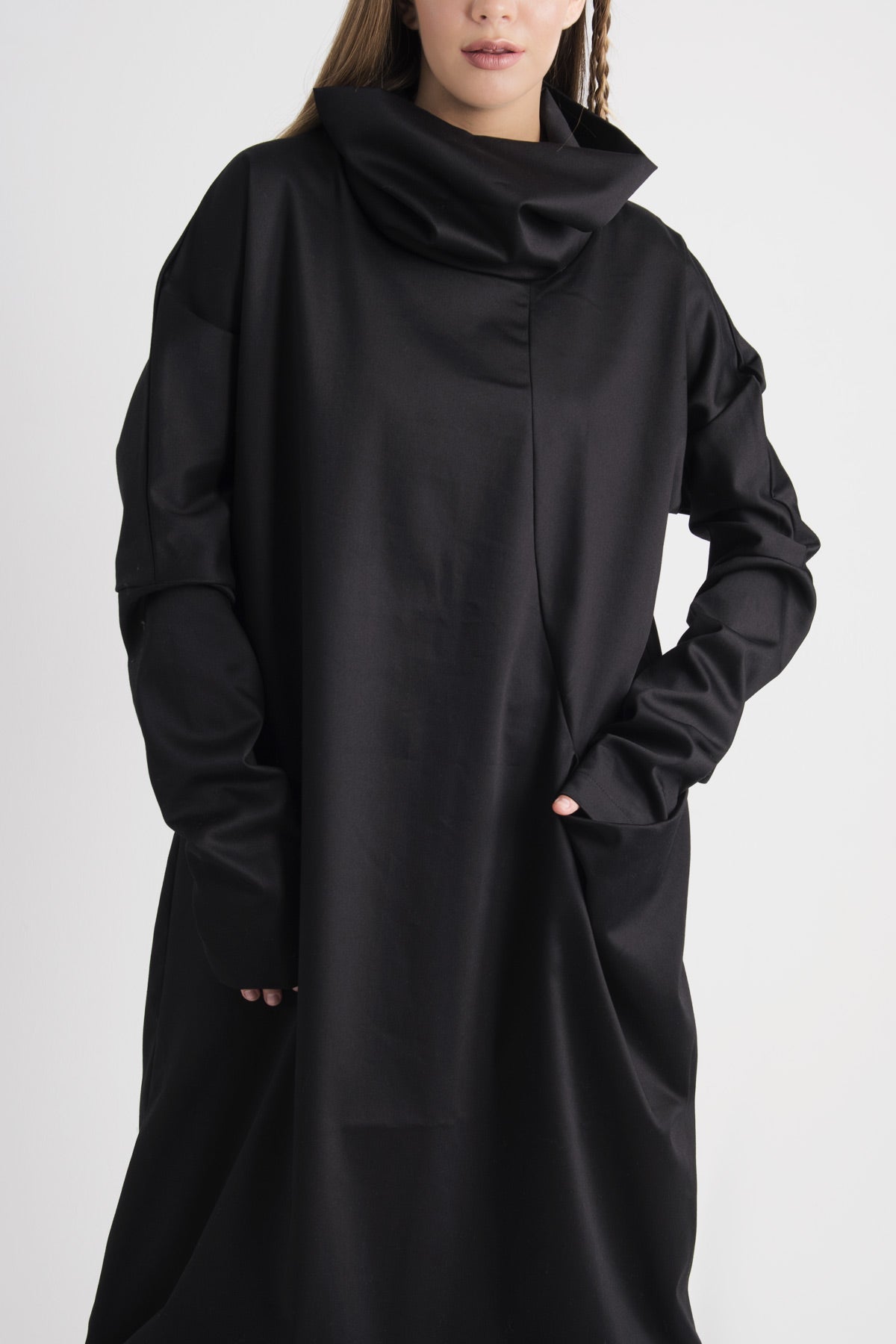 Siyah Elbise 6120