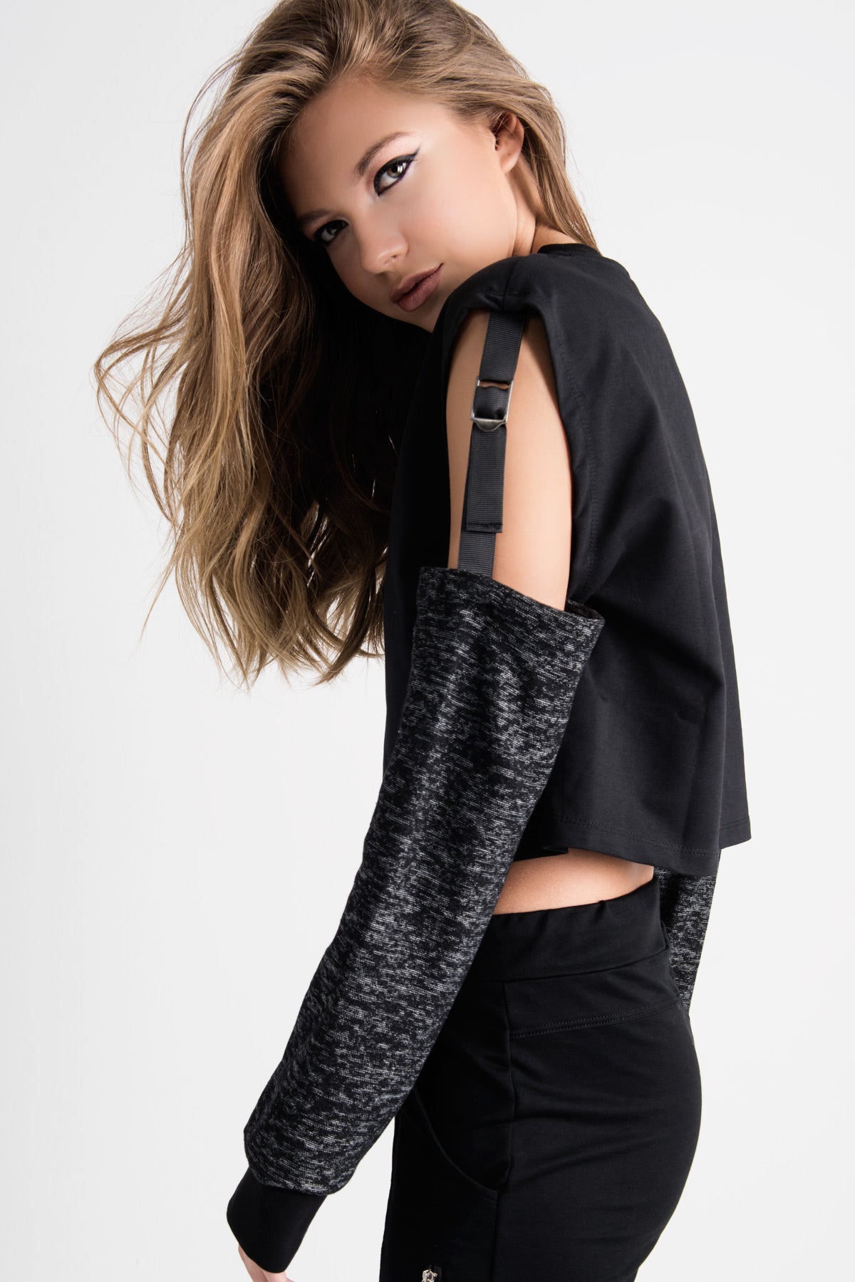 Siyah Sweatshirt 6178