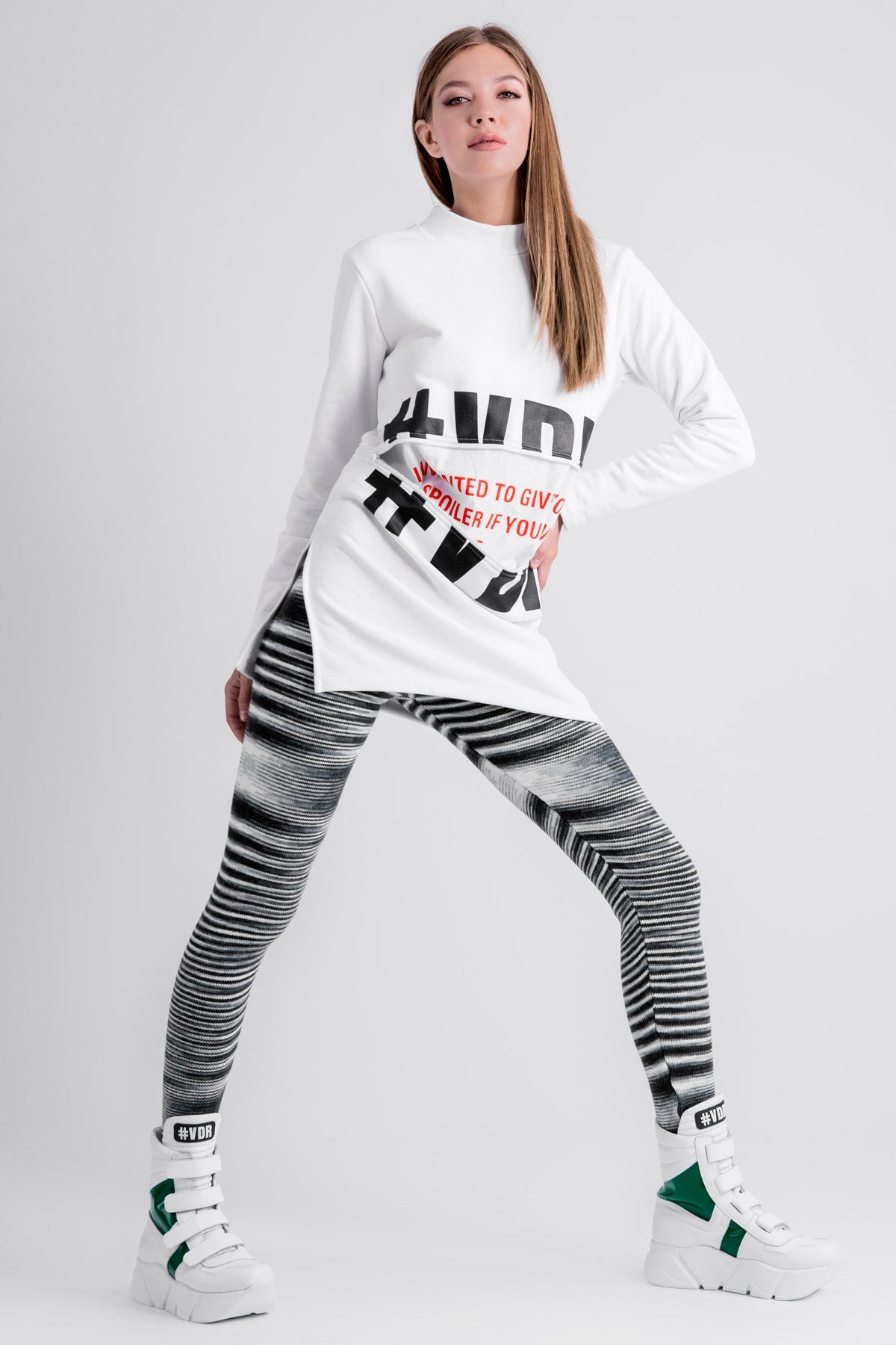 Beyaz Sweatshirt 6186