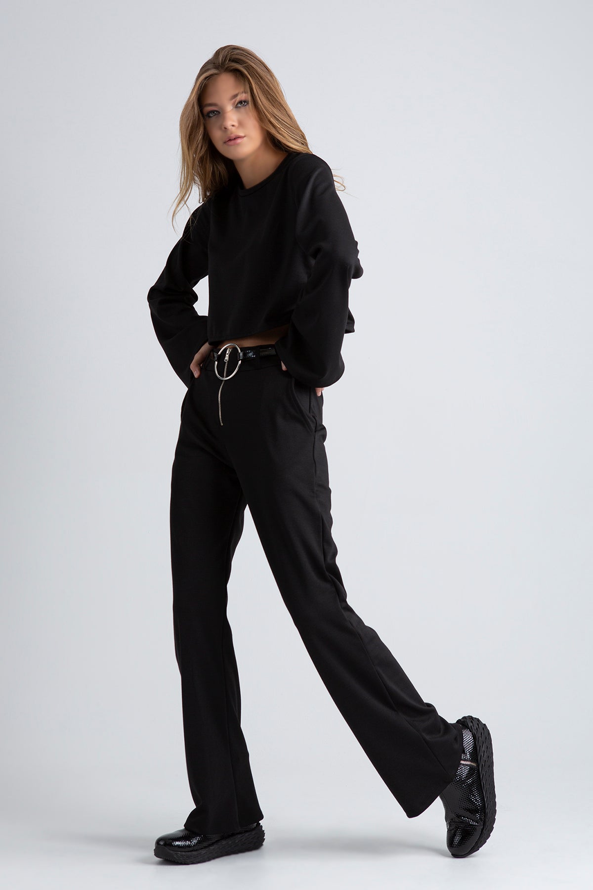 Siyah Sweatshirt 6278