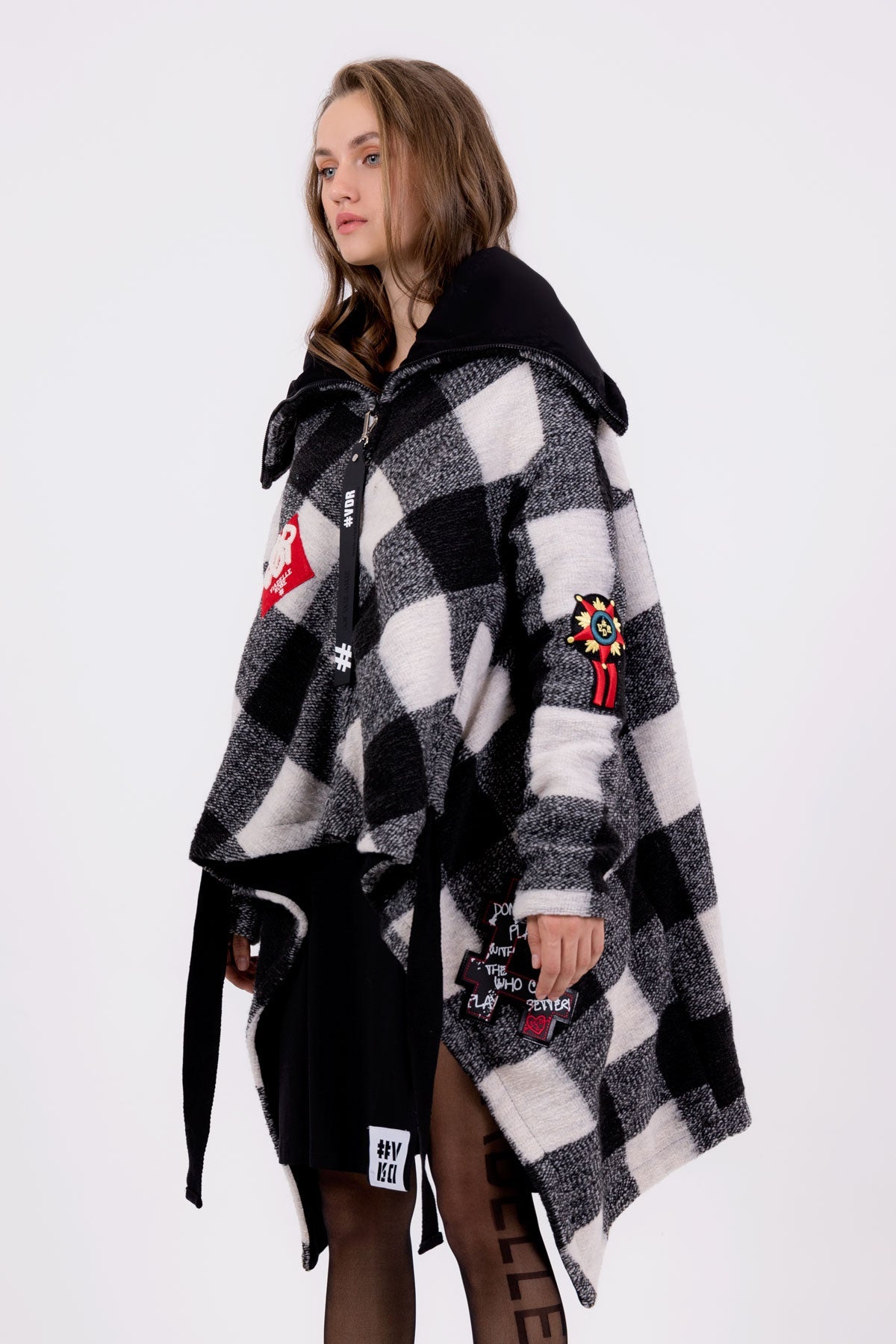 Siyah Ekru Ceket 8021