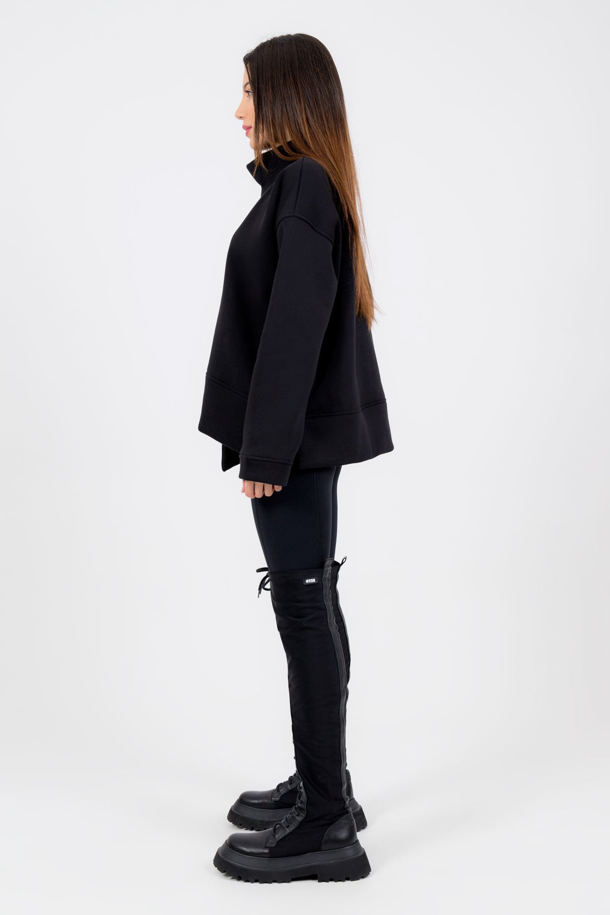Siyah Sweatshirt 8027