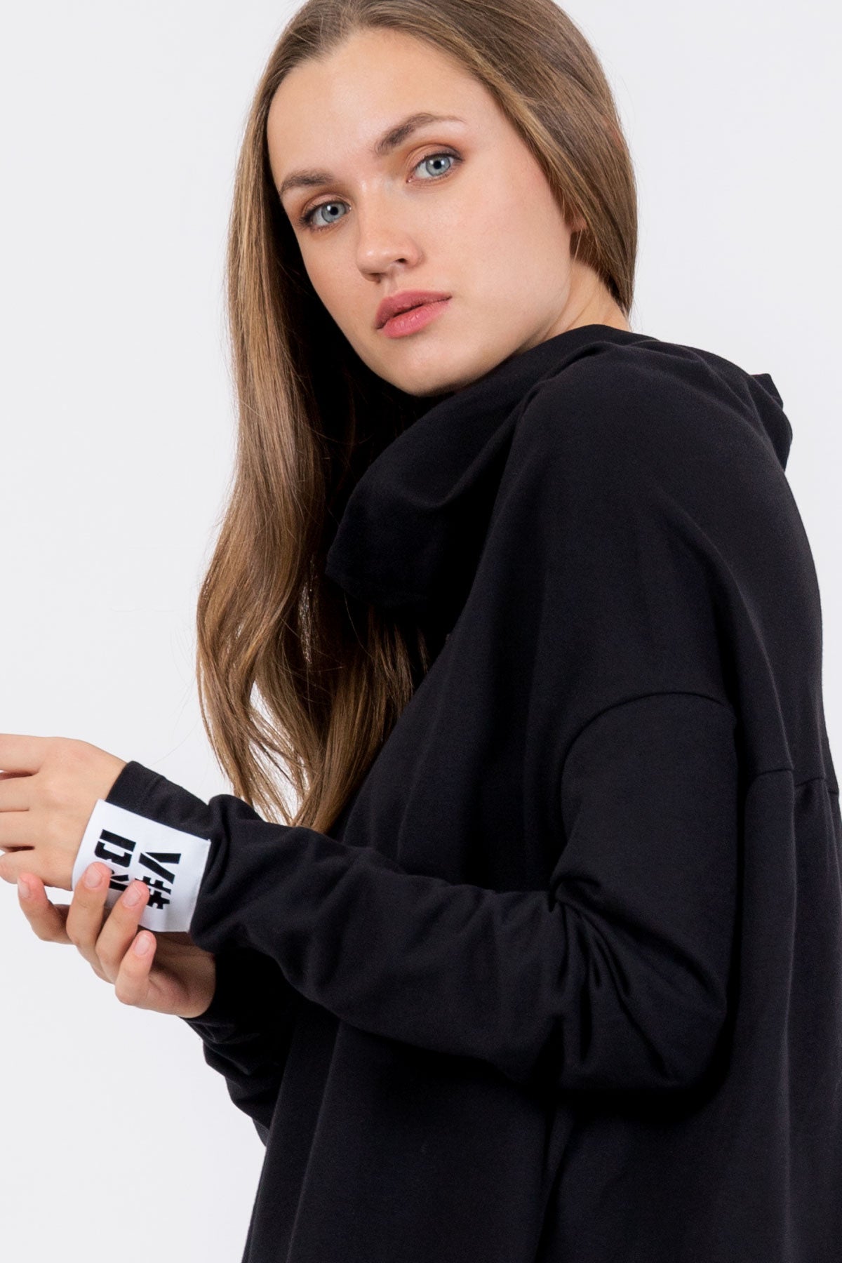 Siyah Sweatshirt 8031