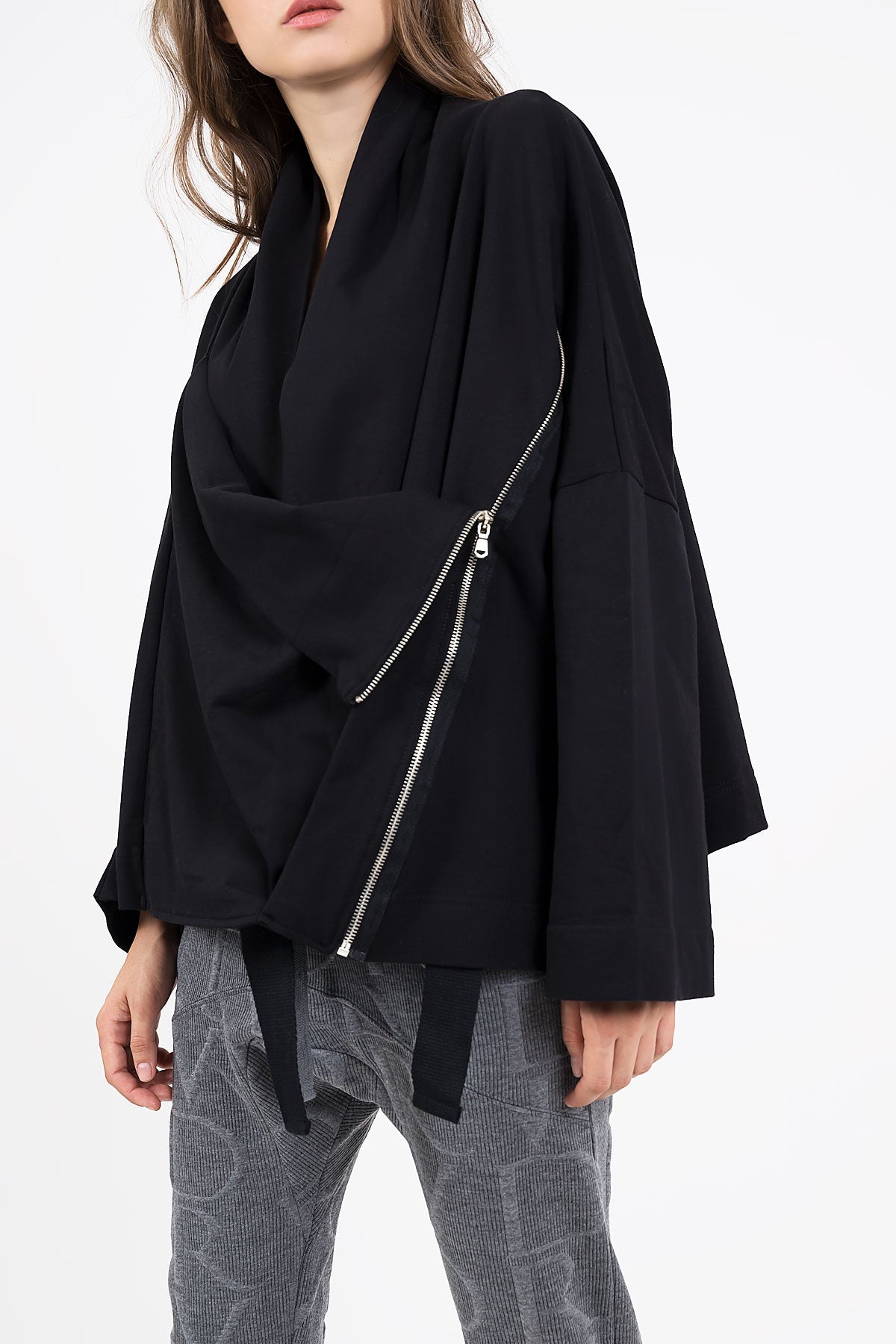 Siyah Sweatshirt 8033