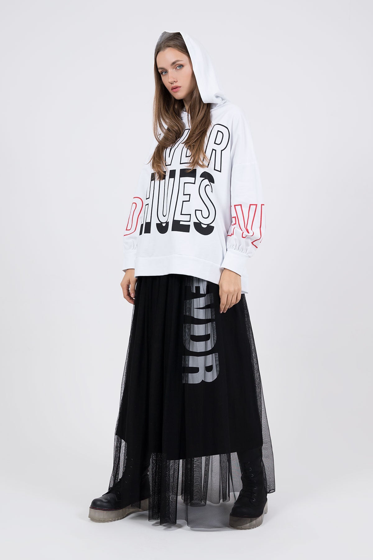 Beyaz  Sweatshirt 8037