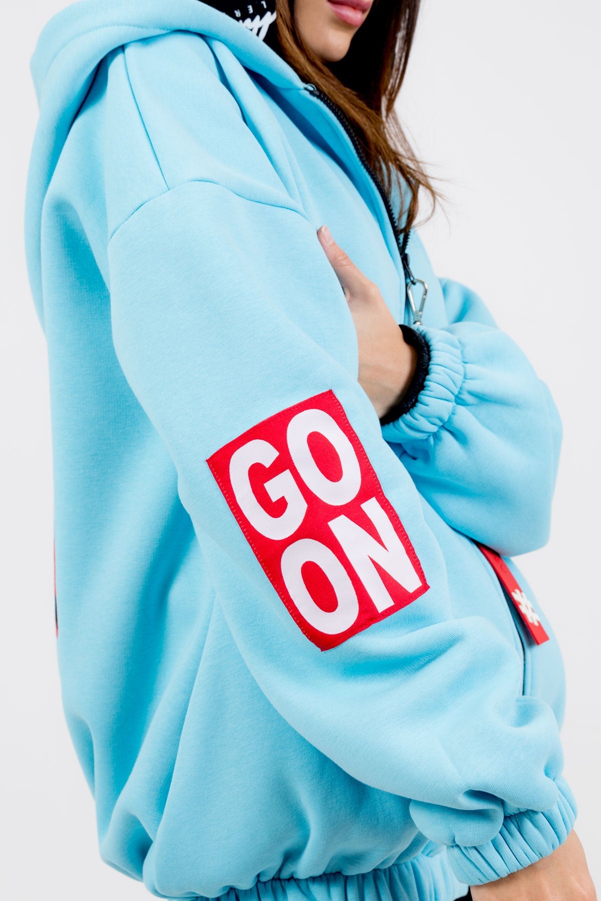 Açik Mavi Sweatshirt 8048