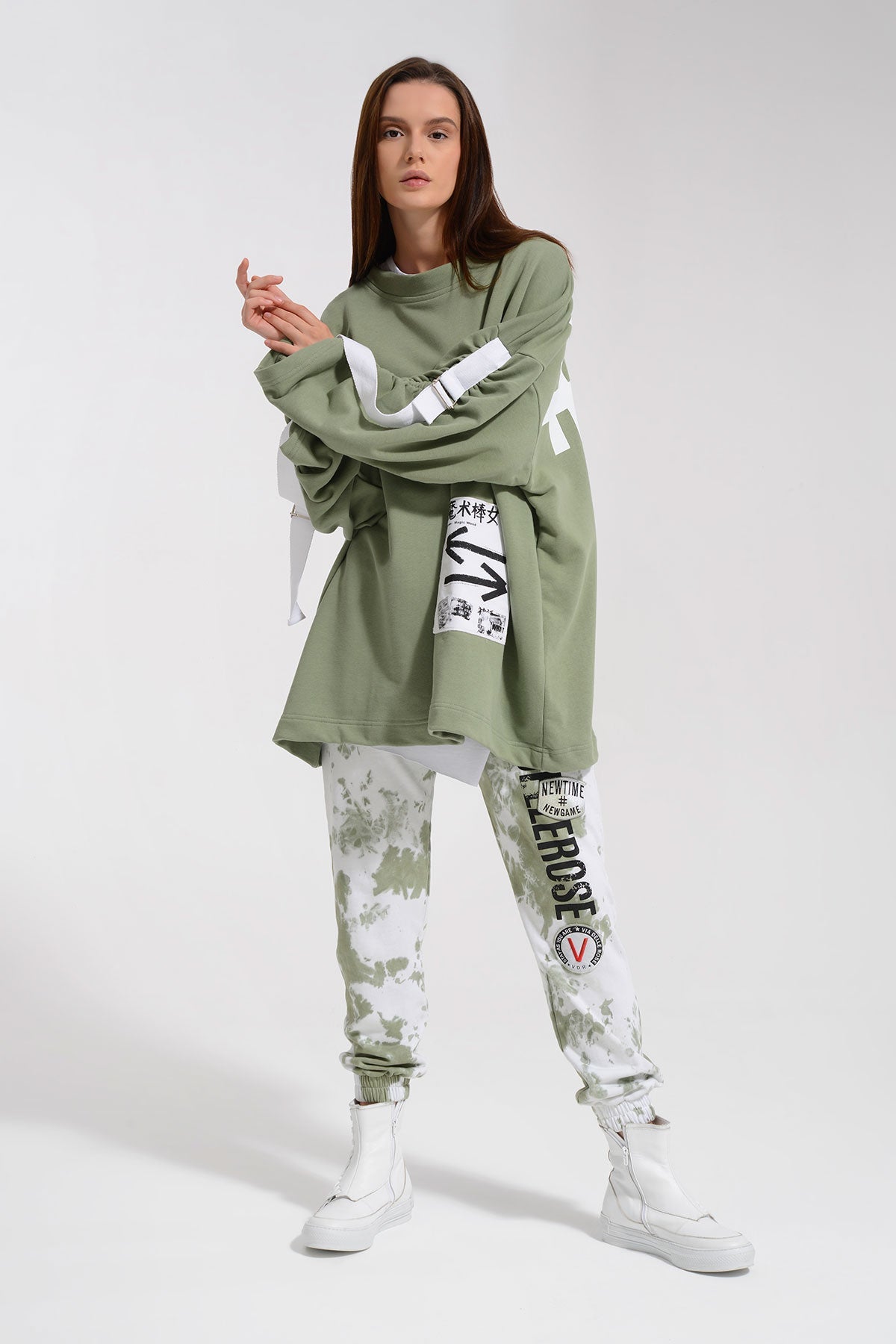 Su Yesili Sweatshirt 8068