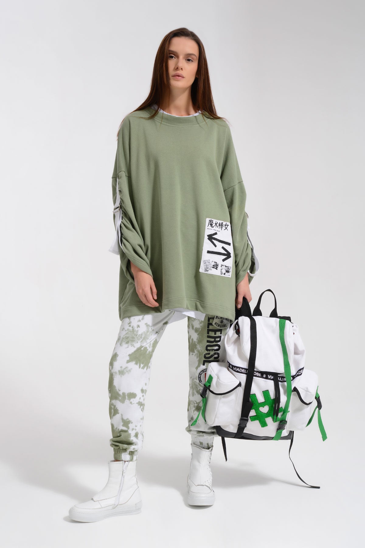 Su Yesili Sweatshirt 8068