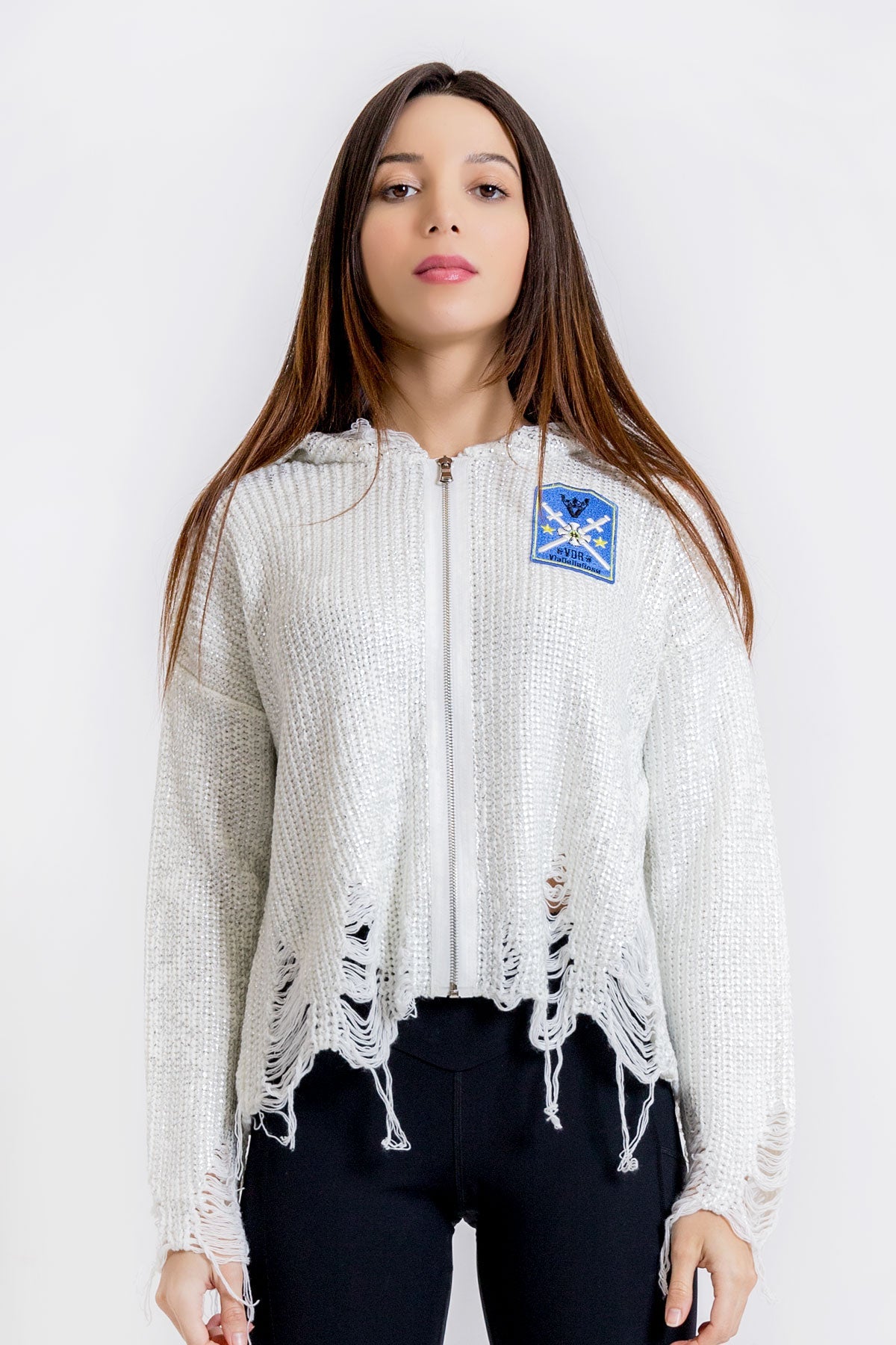 Ekru Gümüs Kazak 8162