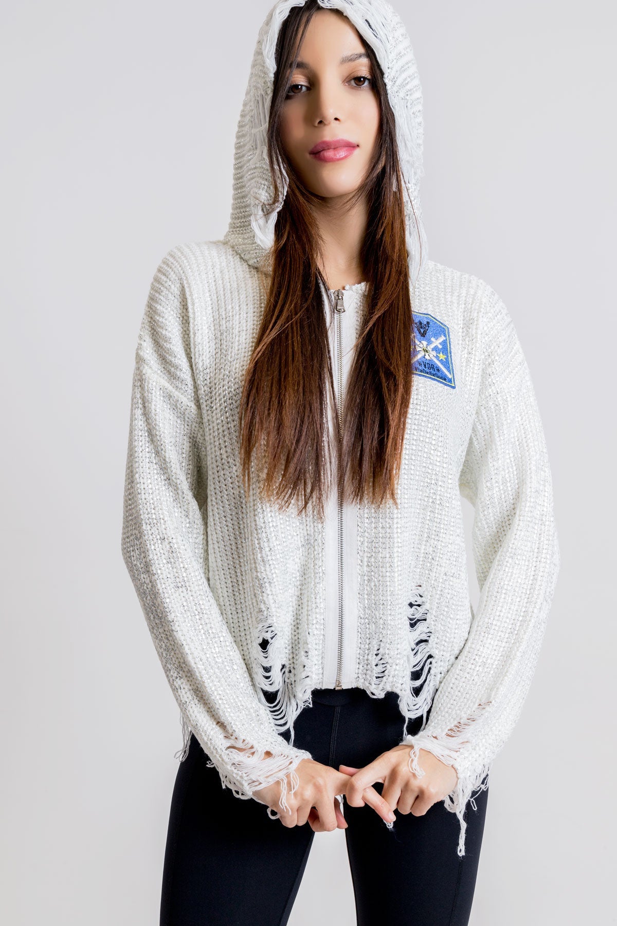 Ekru Gümüs Kazak 8162