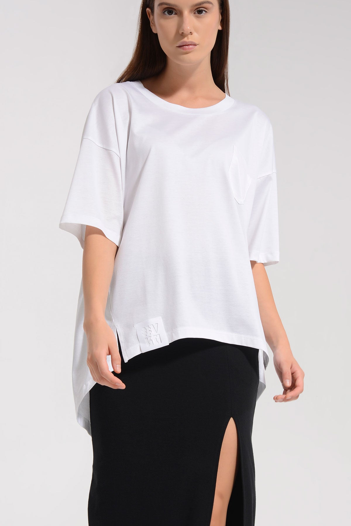 Beyaz T-shirt 8193