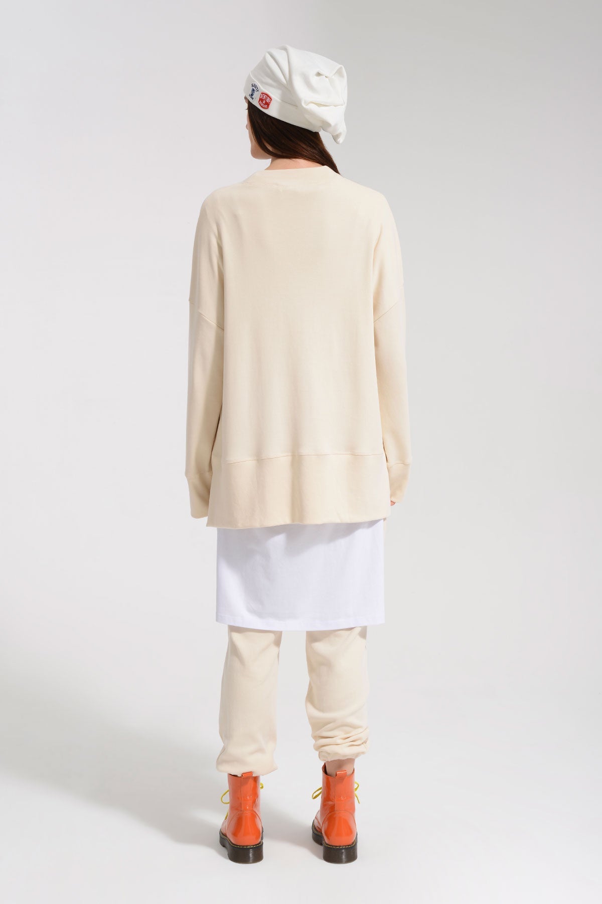 Bej Sweatshirt 8195