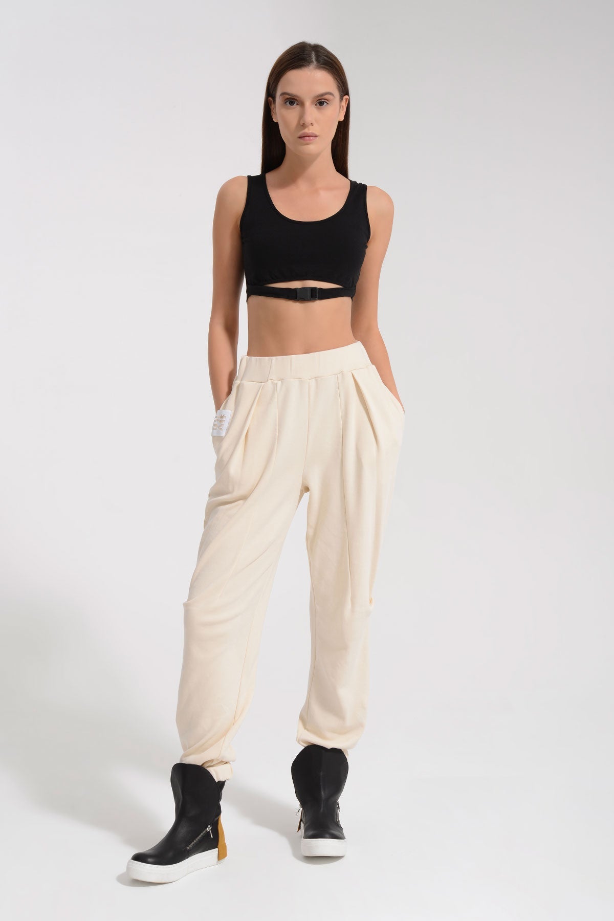 Bej Pantolon 8196